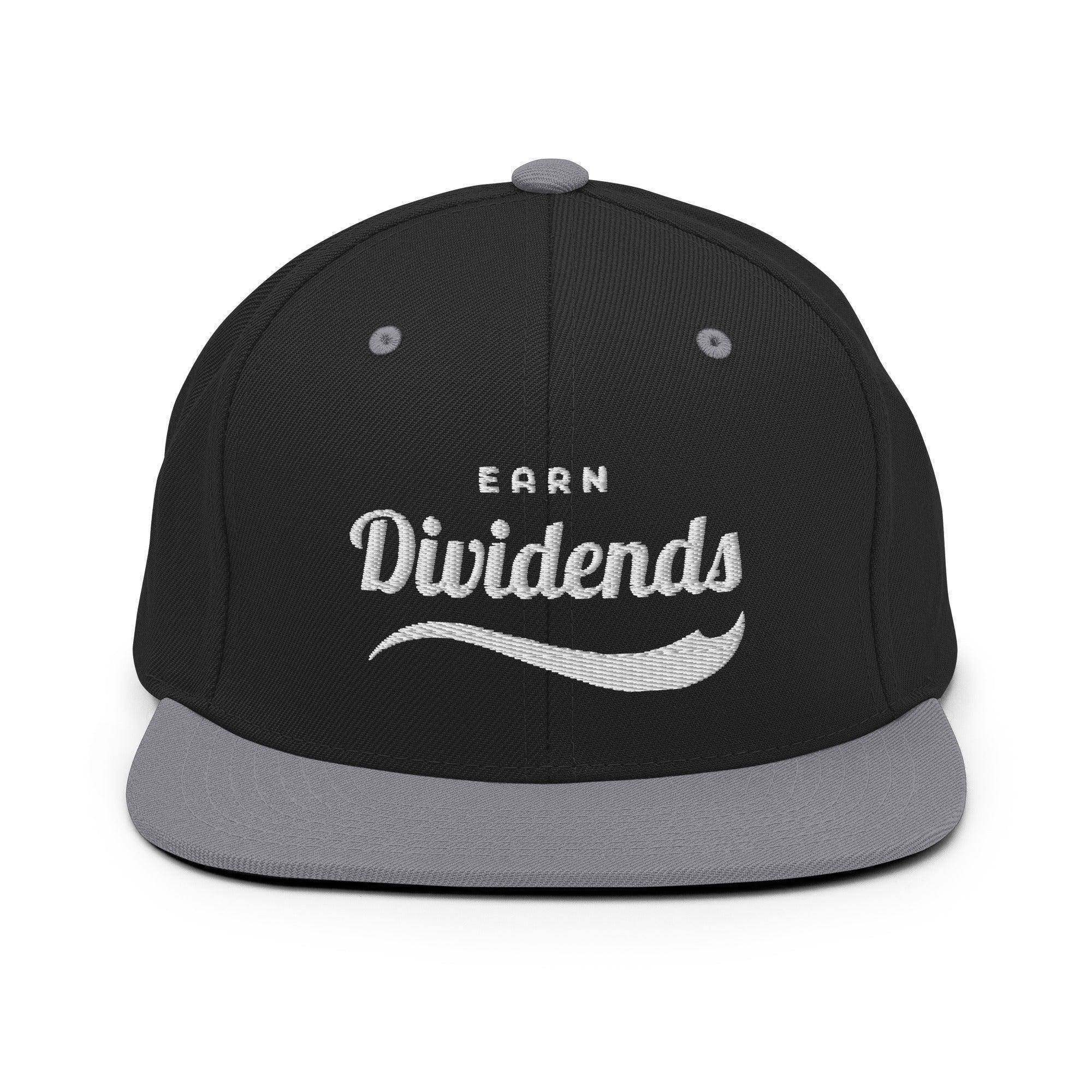 Earn Dividends Snapback Hat - InvestmenTees