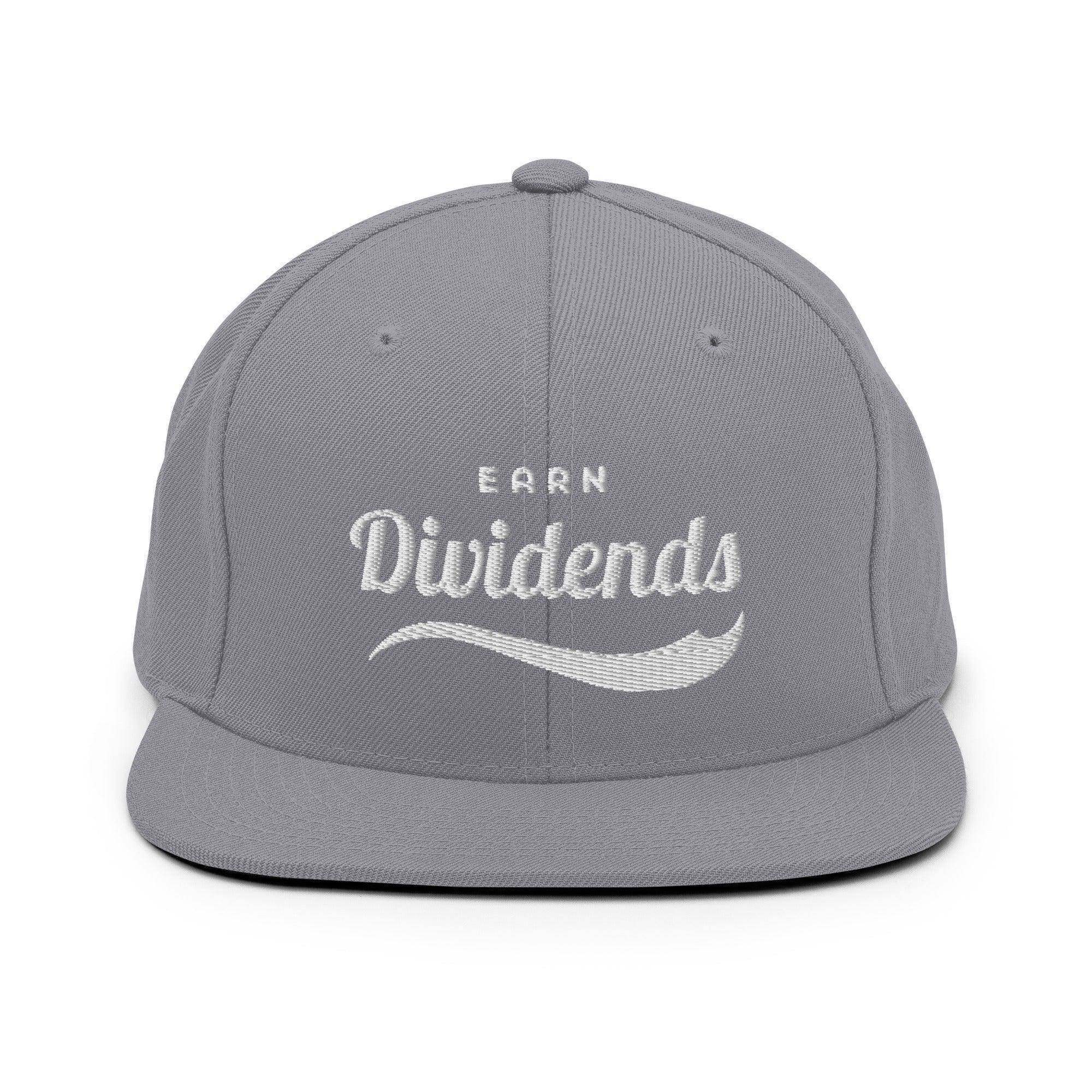 Earn Dividends Snapback Hat - InvestmenTees