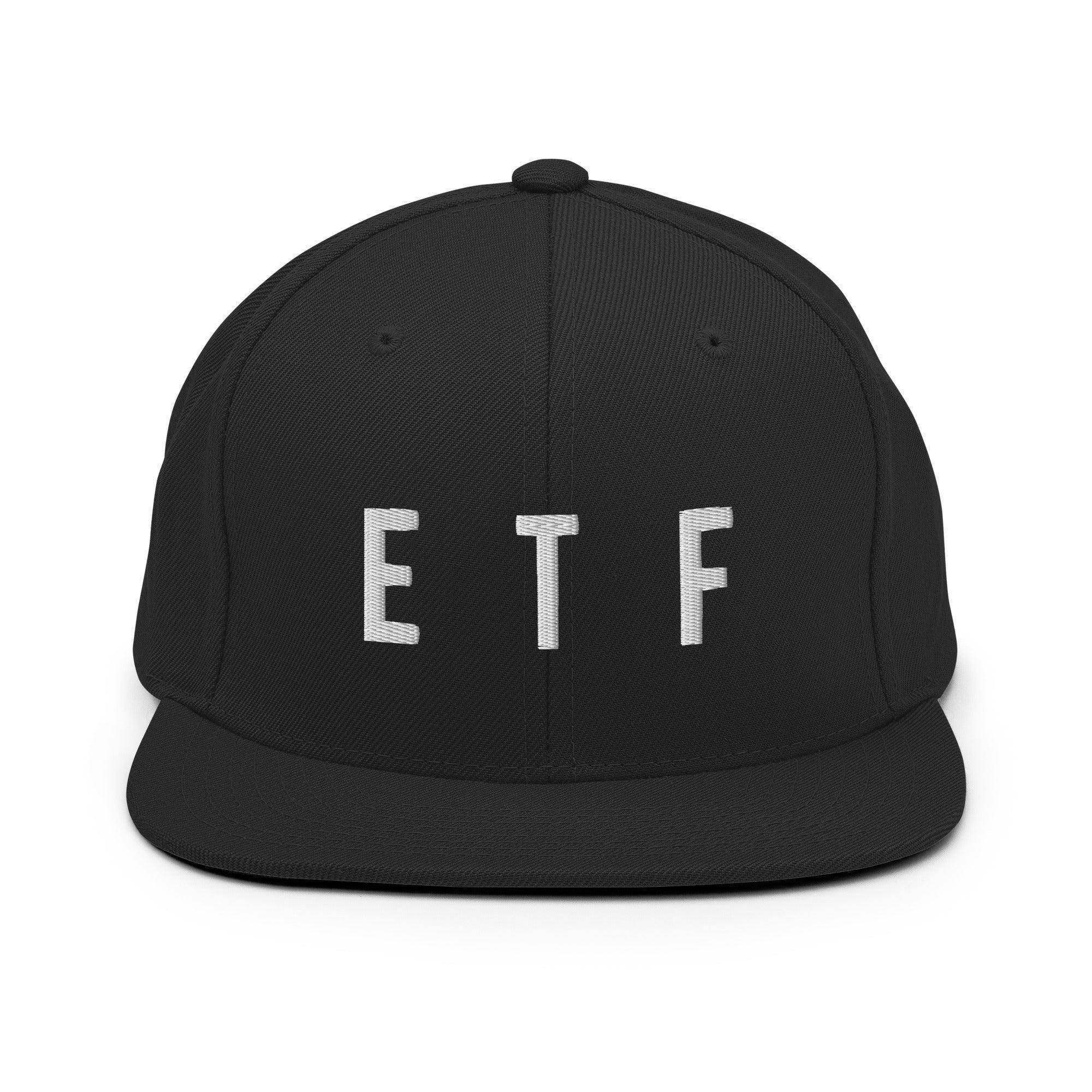 ETF | Exchange Traded Fund Snapback Hat - InvestmenTees