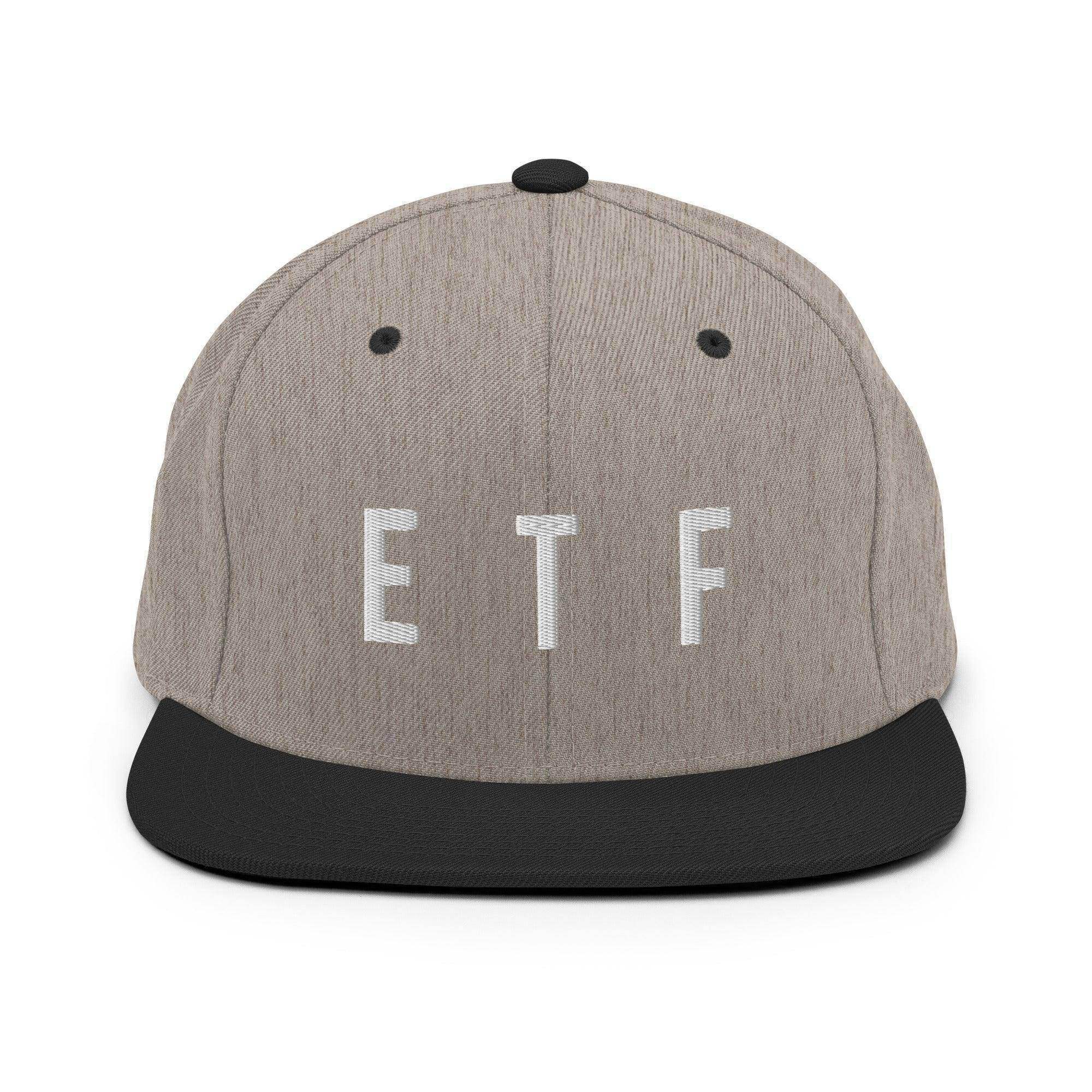 ETF | Exchange Traded Fund Snapback Hat - InvestmenTees