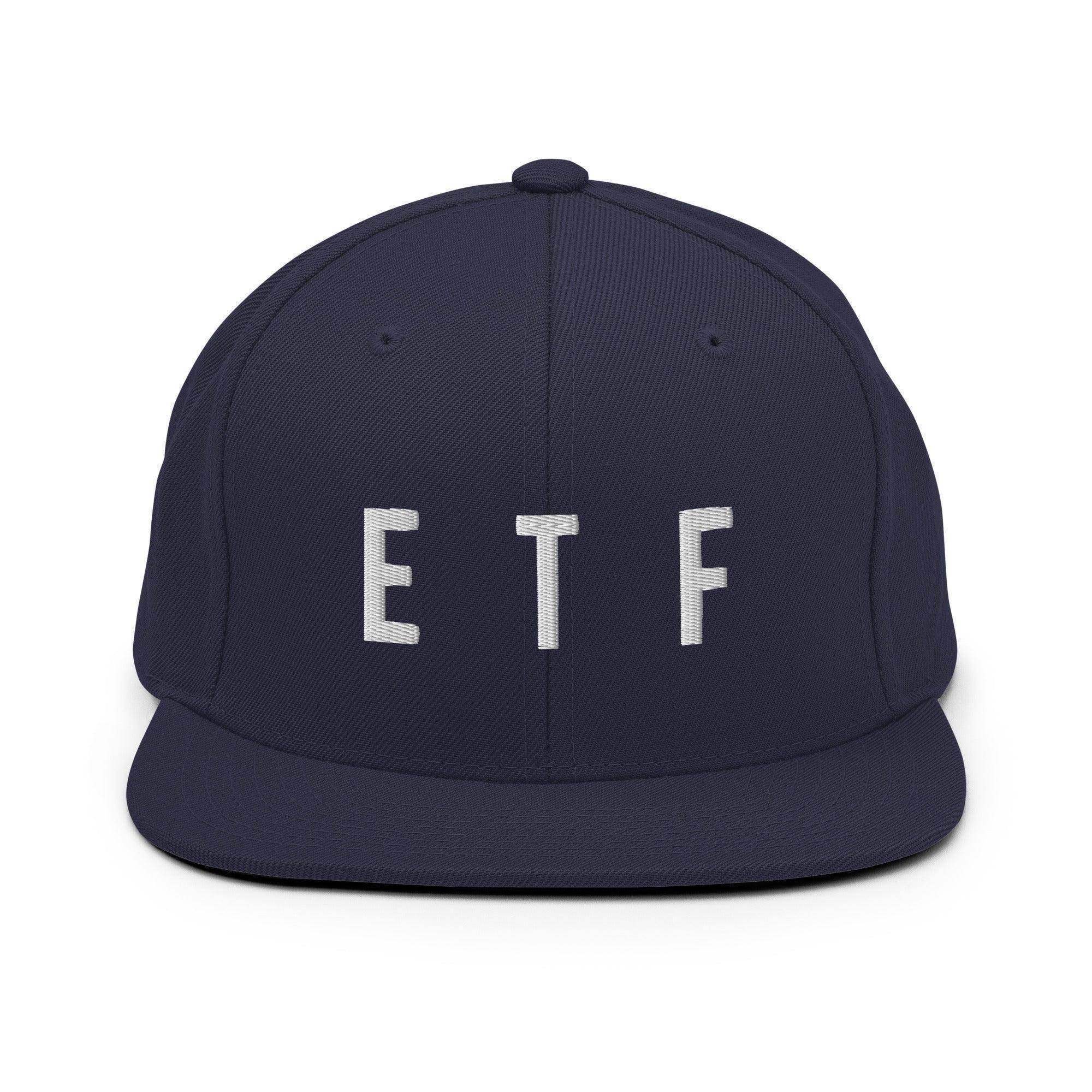 ETF | Exchange Traded Fund Snapback Hat - InvestmenTees