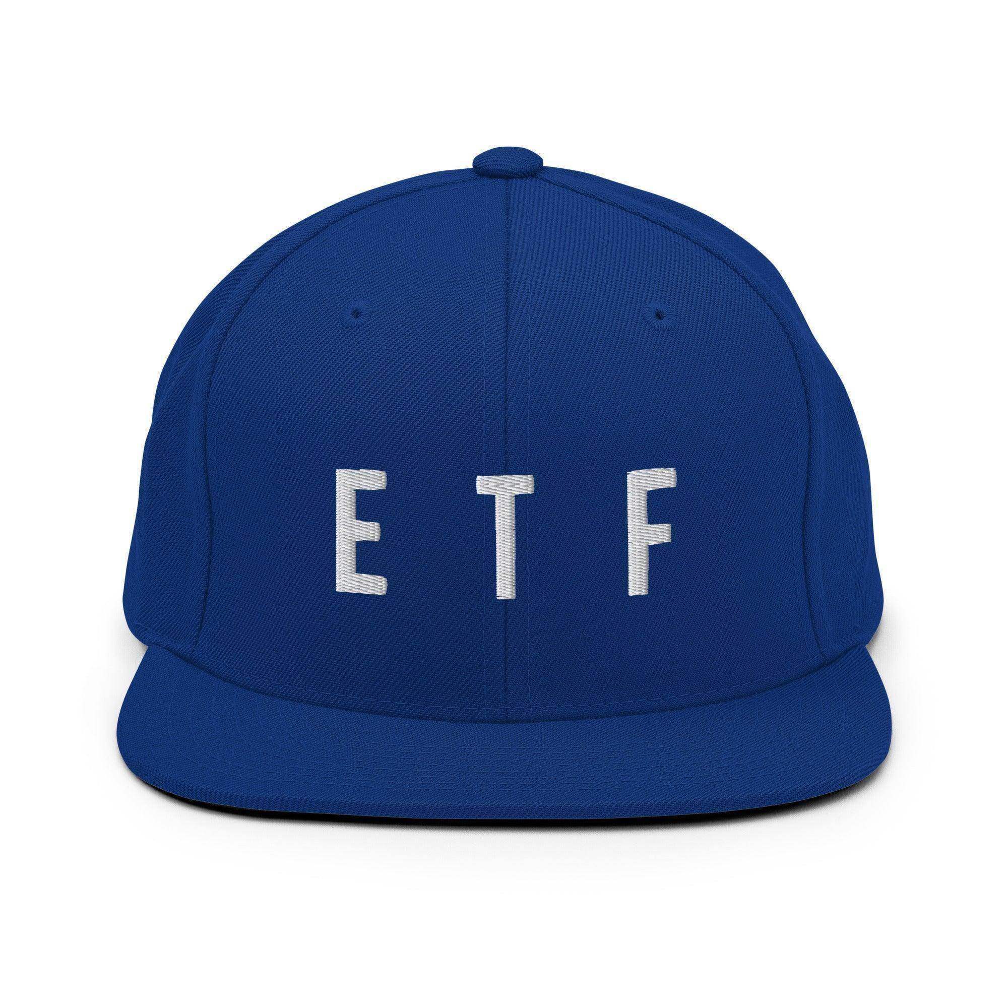 ETF | Exchange Traded Fund Snapback Hat - InvestmenTees