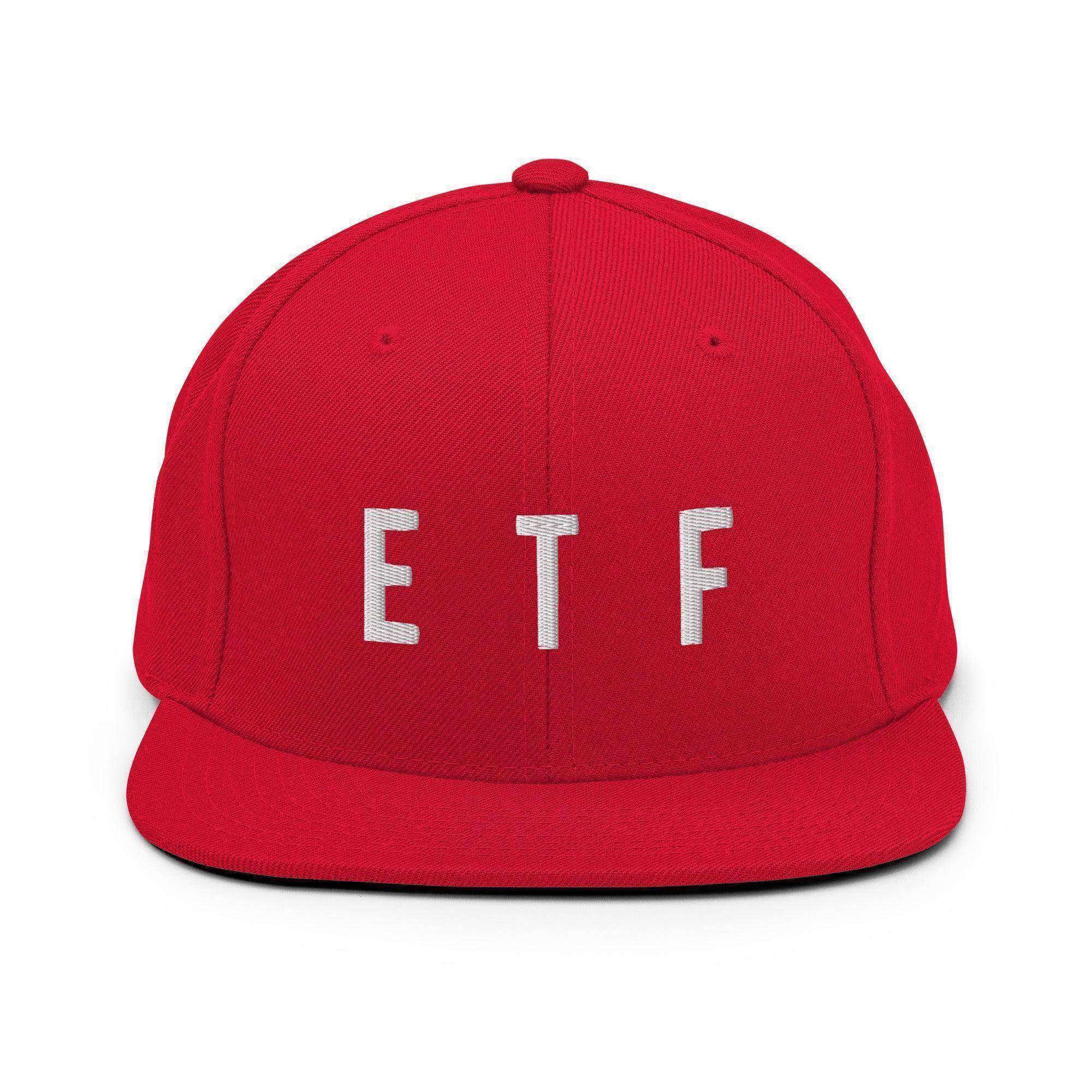 ETF | Exchange Traded Fund Snapback Hat - InvestmenTees
