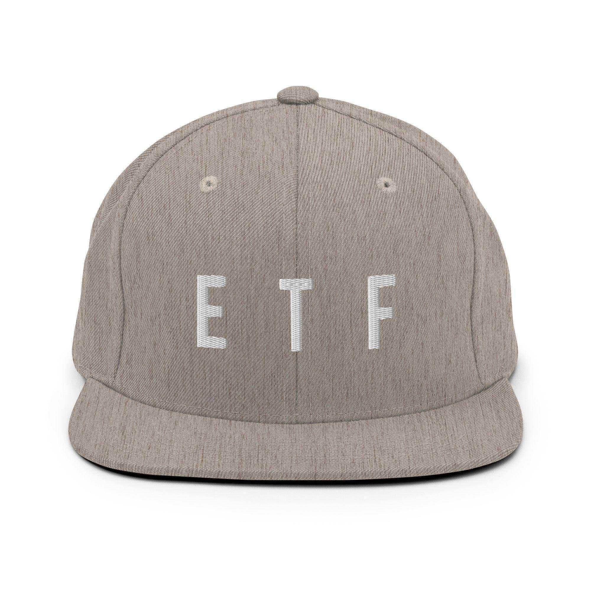 ETF | Exchange Traded Fund Snapback Hat - InvestmenTees