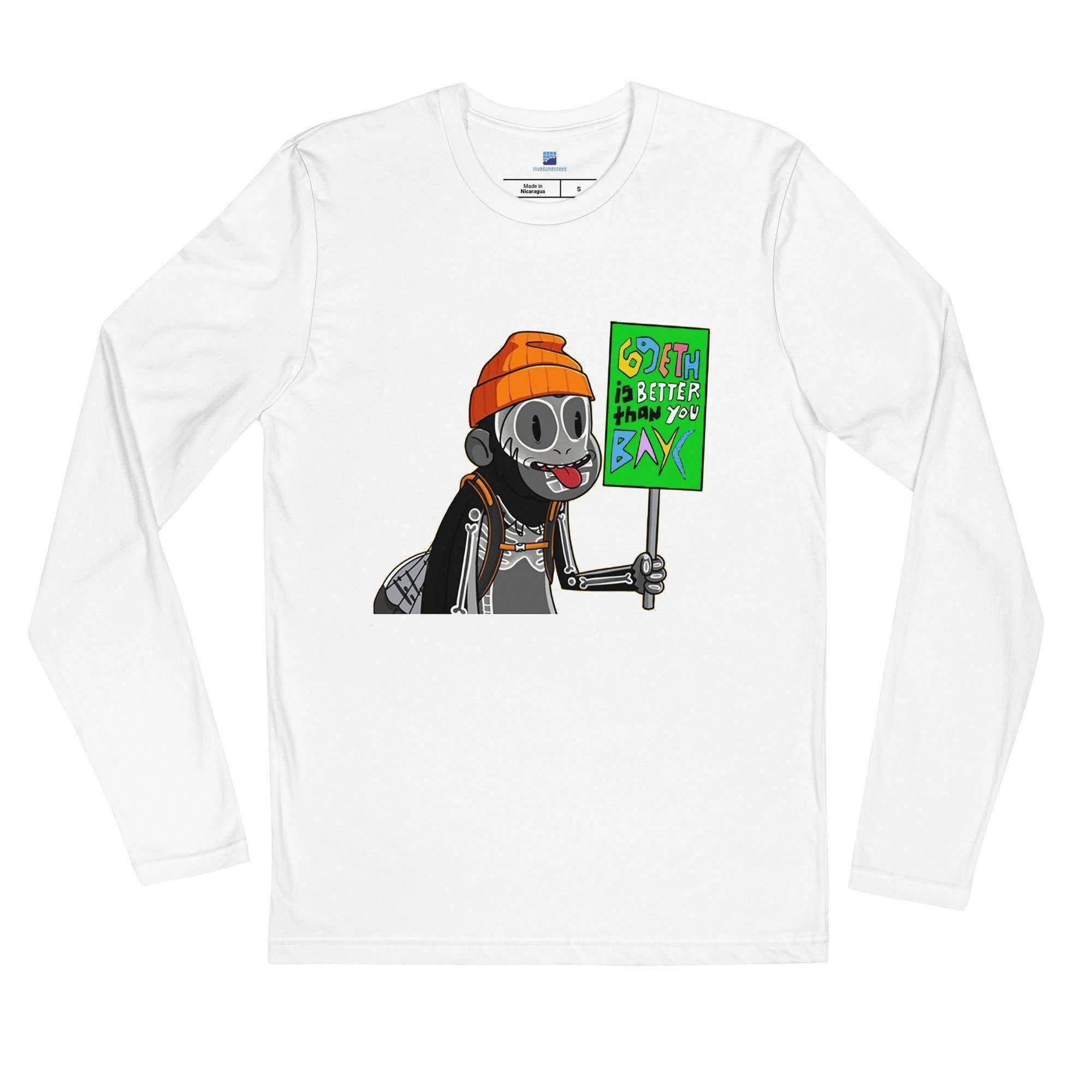ETH Is Better Long Sleeve T-Shirt - InvestmenTees