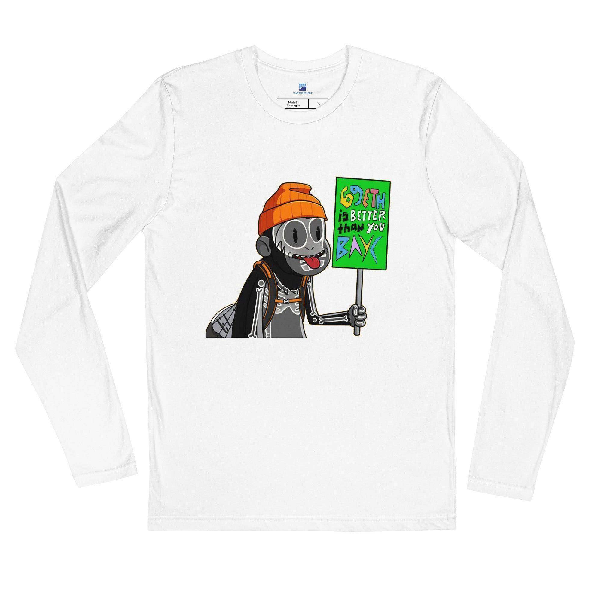 ETH Is Better Long Sleeve T-Shirt - InvestmenTees