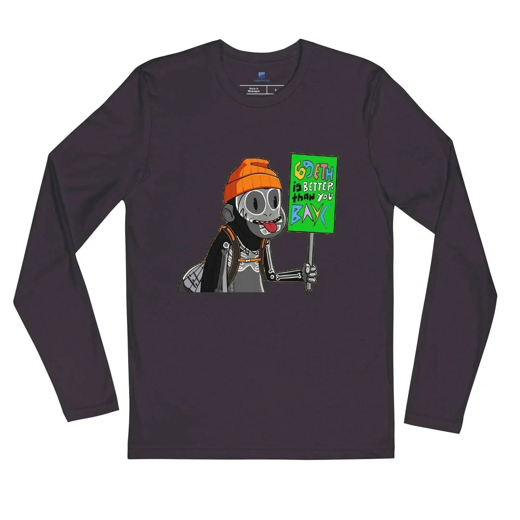 ETH Is Better Long Sleeve T-Shirt - InvestmenTees