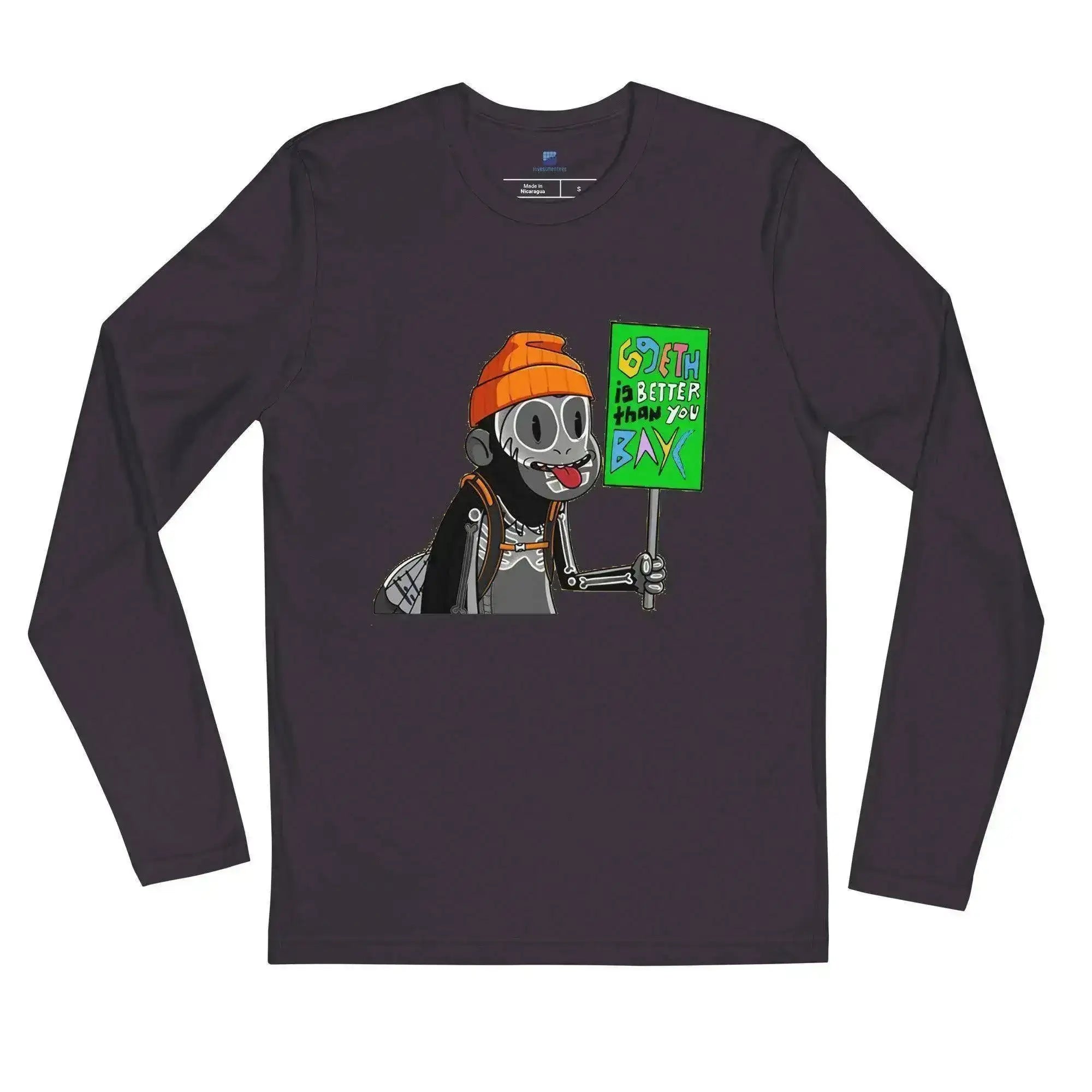 ETH Is Better Long Sleeve T-Shirt - InvestmenTees