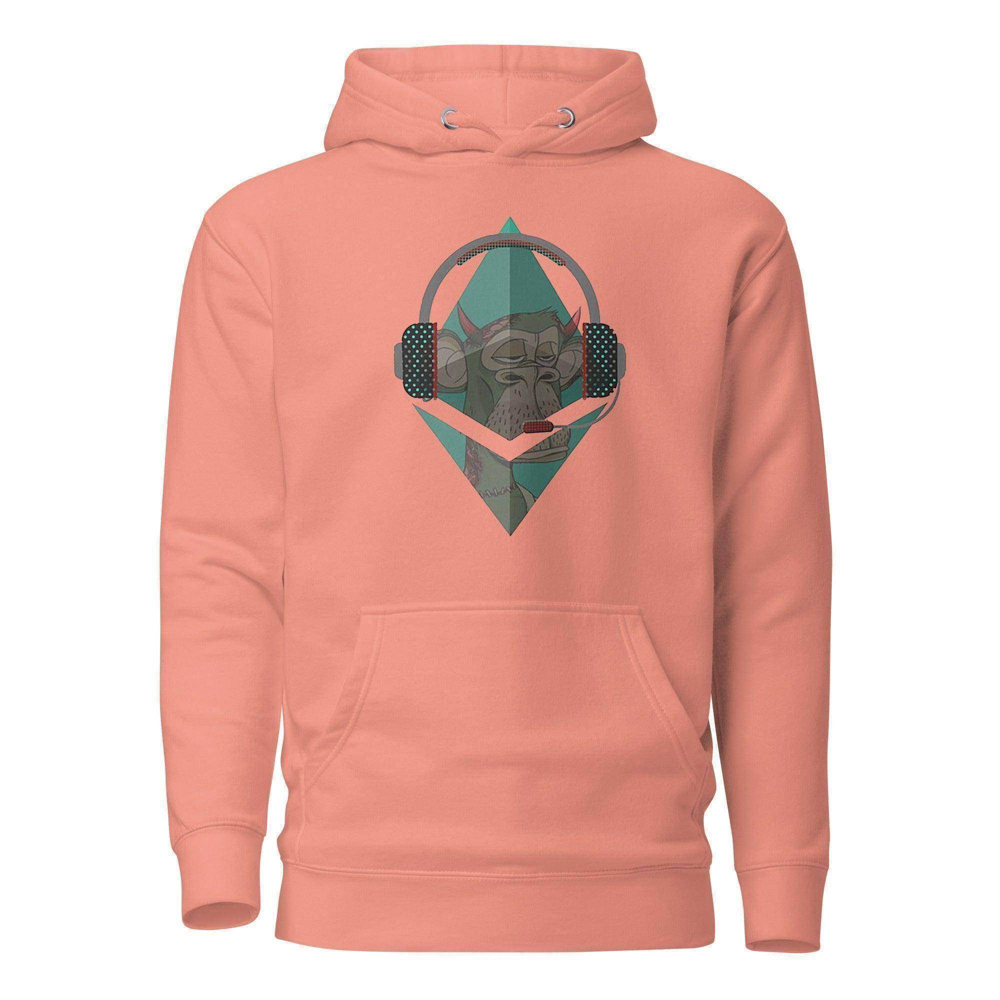 Ethereum Headphones Pullover Hoodie - InvestmenTees