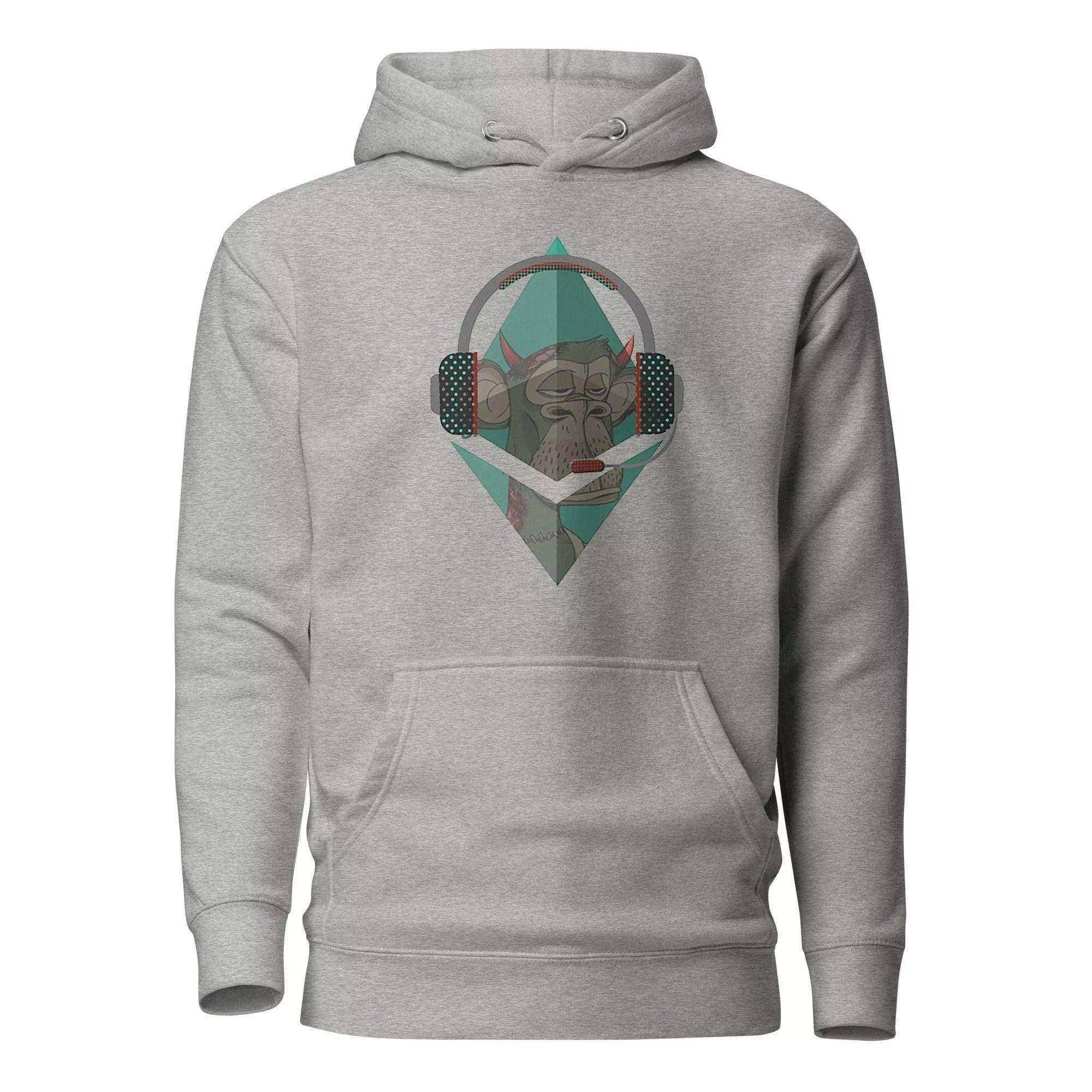Ethereum Headphones Pullover Hoodie - InvestmenTees