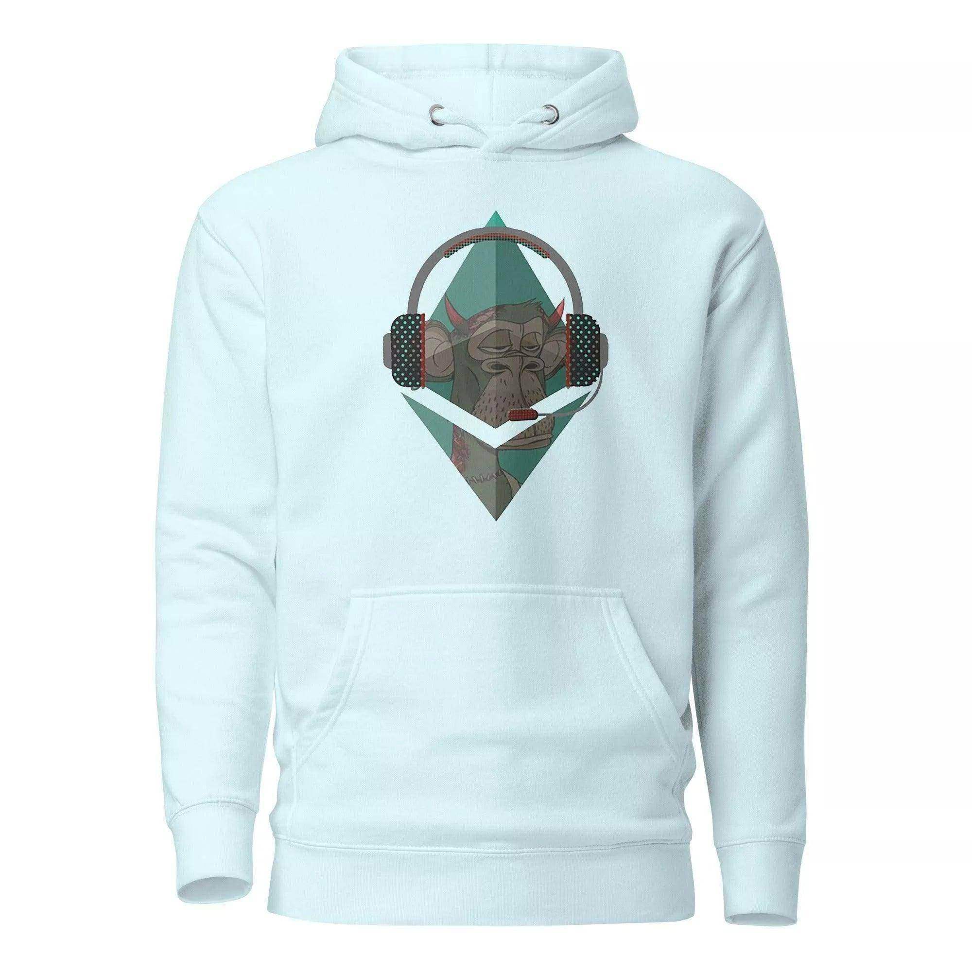 Ethereum Headphones Pullover Hoodie - InvestmenTees
