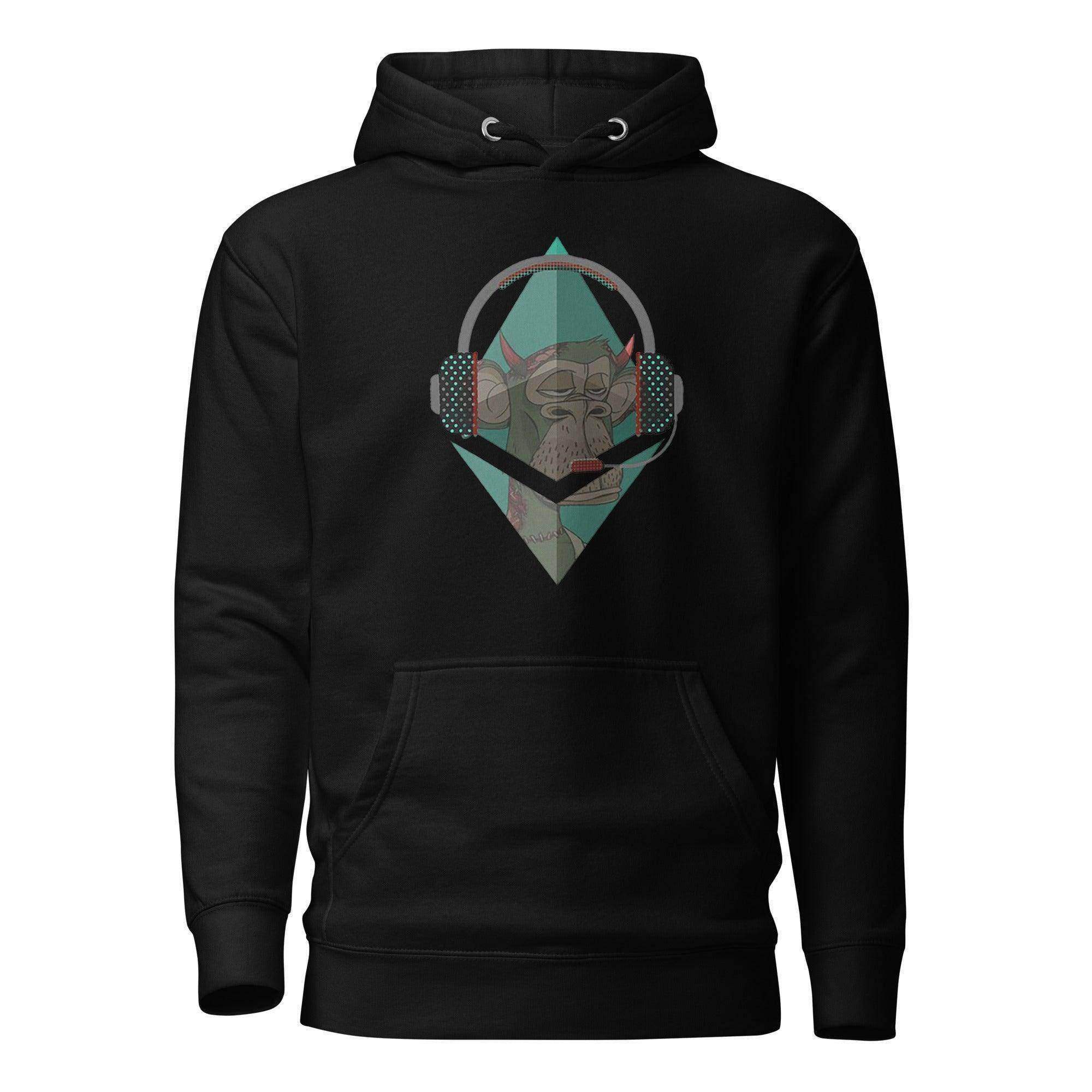 Ethereum Headphones Pullover Hoodie - InvestmenTees