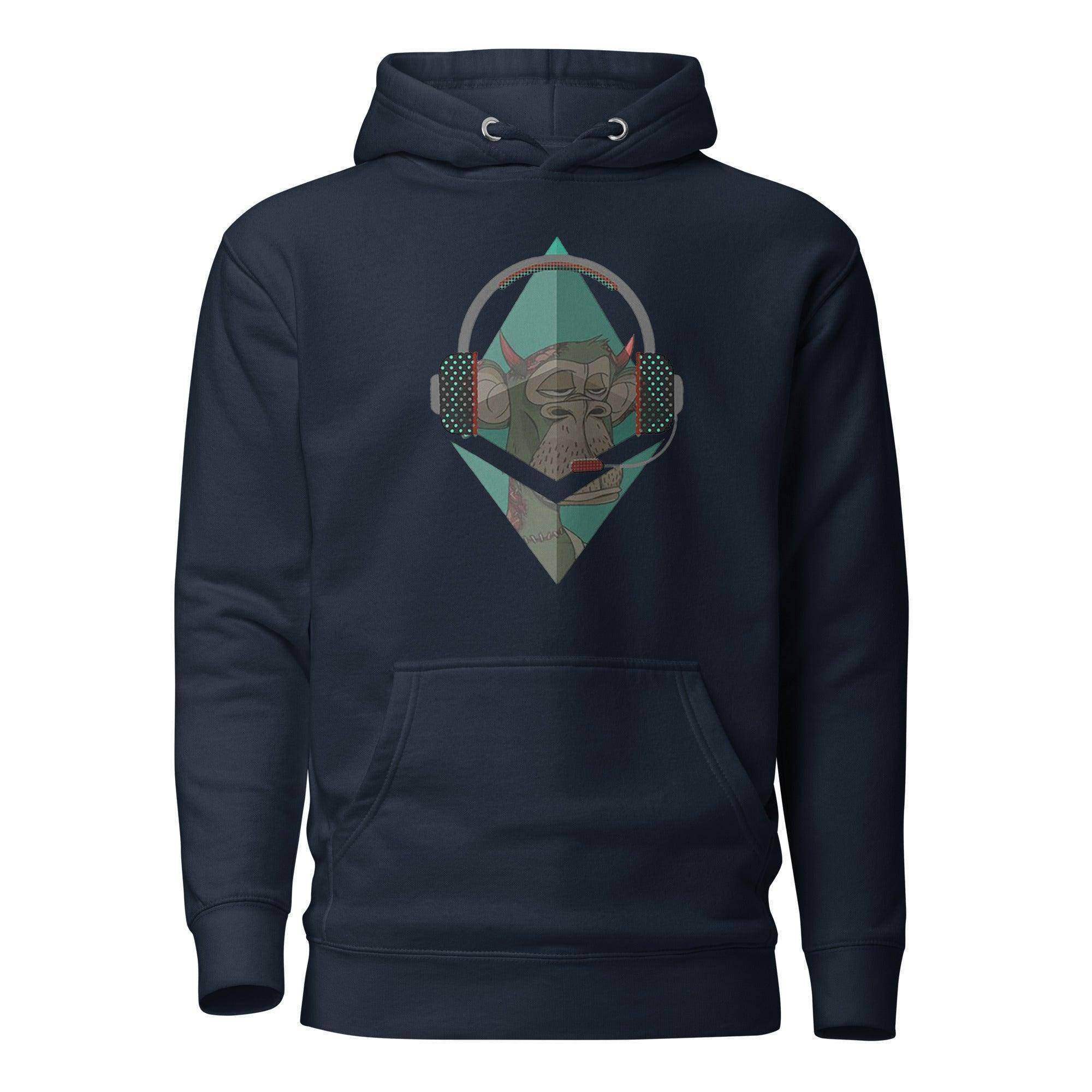 Ethereum Headphones Pullover Hoodie - InvestmenTees