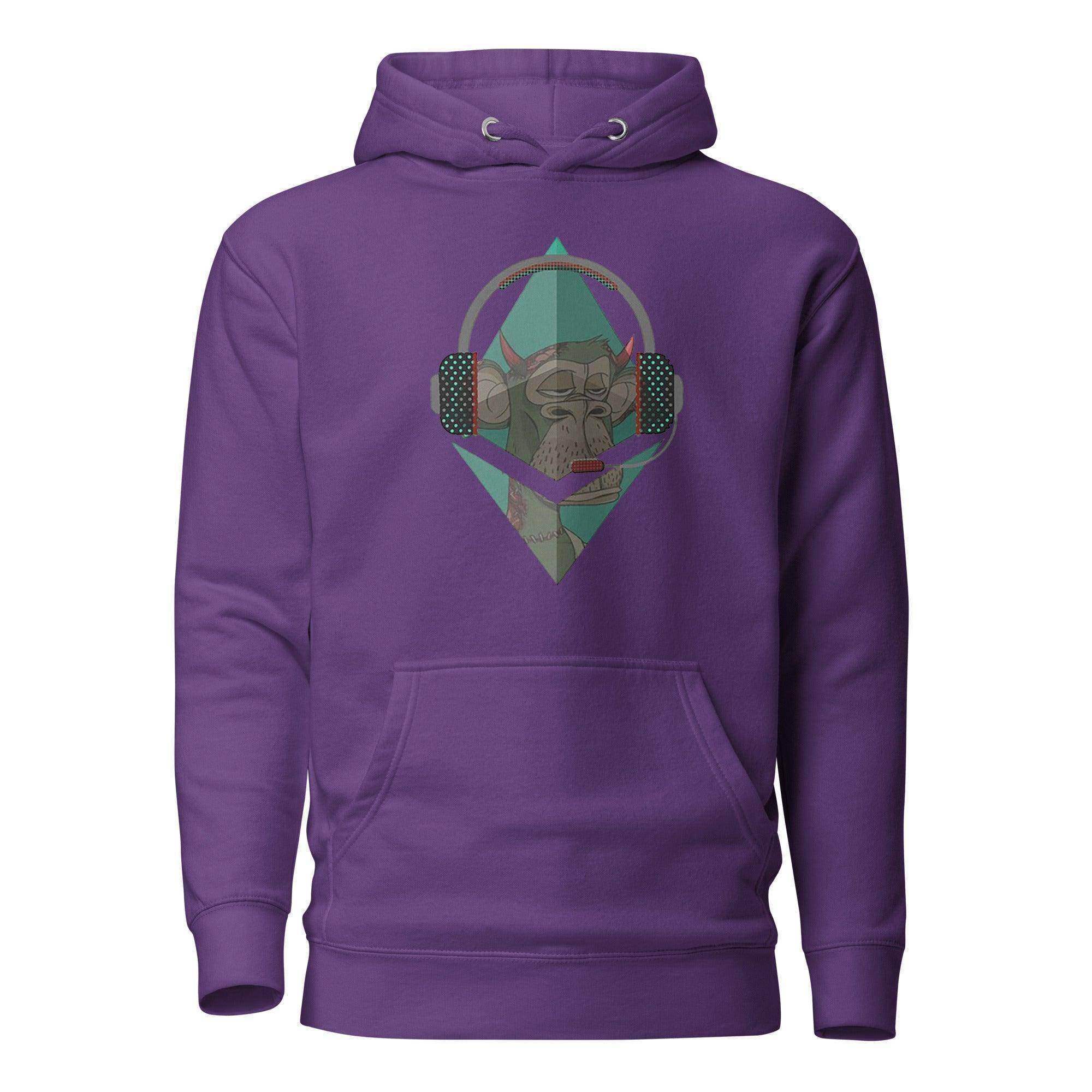 Ethereum Headphones Pullover Hoodie - InvestmenTees