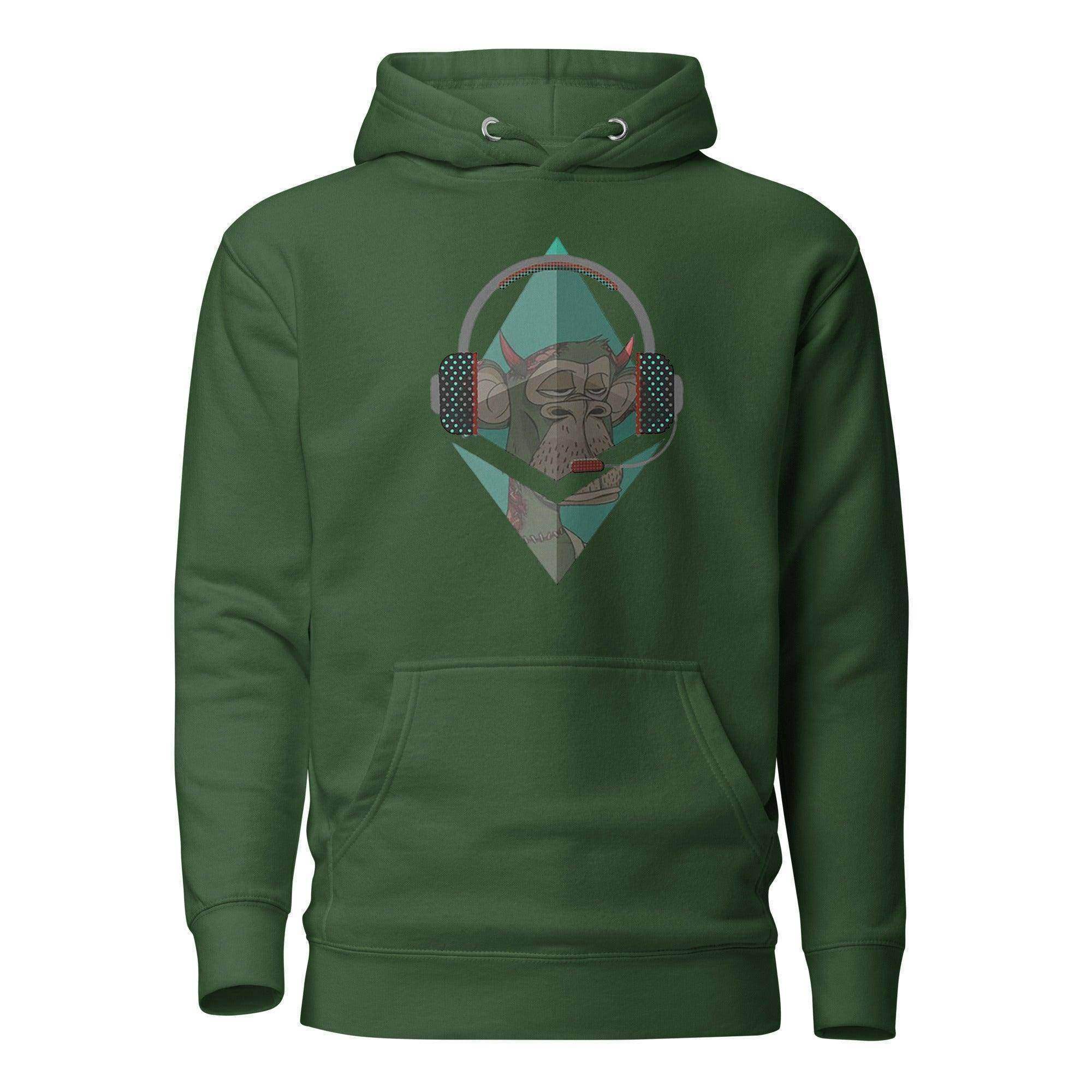 Ethereum Headphones Pullover Hoodie - InvestmenTees