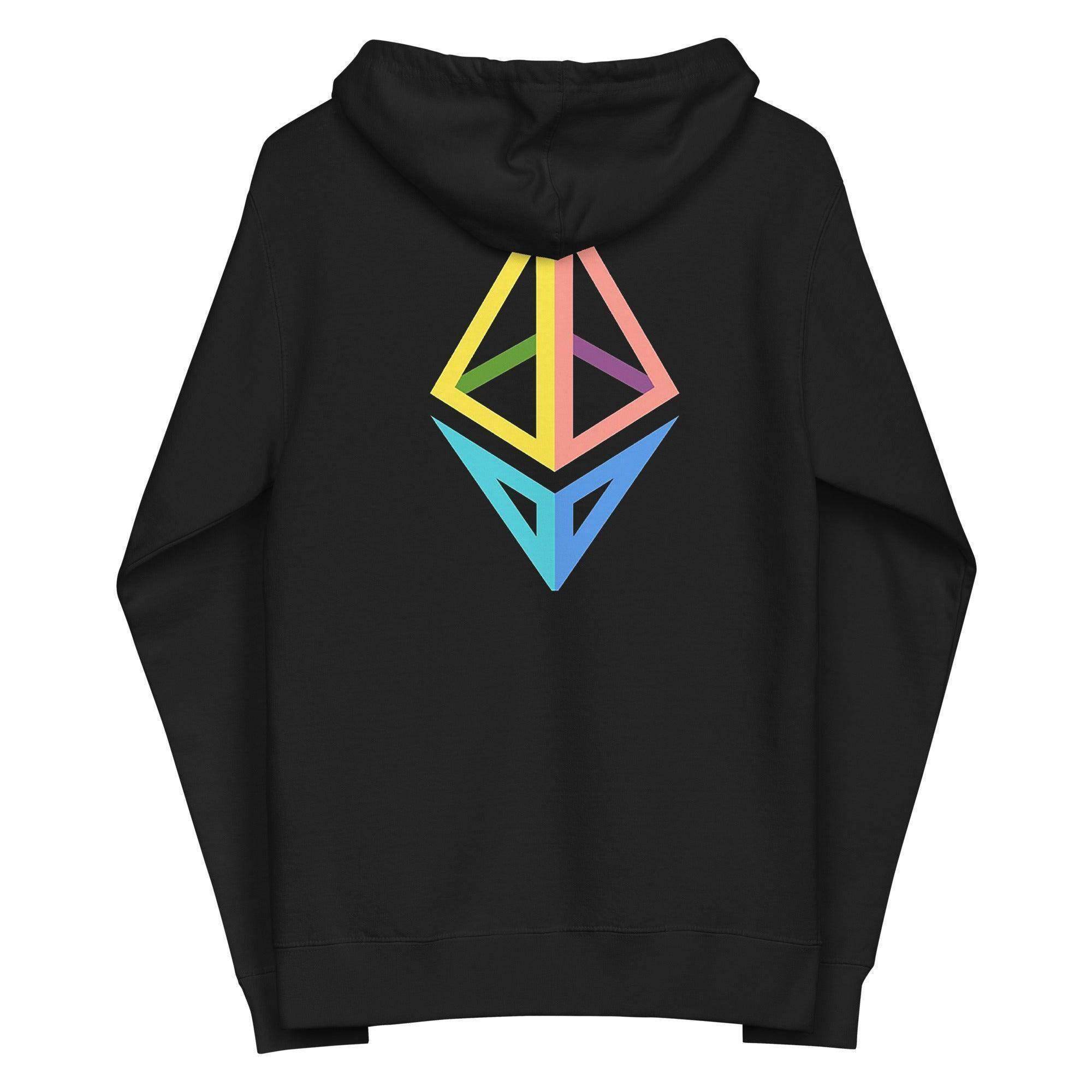 Ethereum Zip Up Hoodie - InvestmenTees