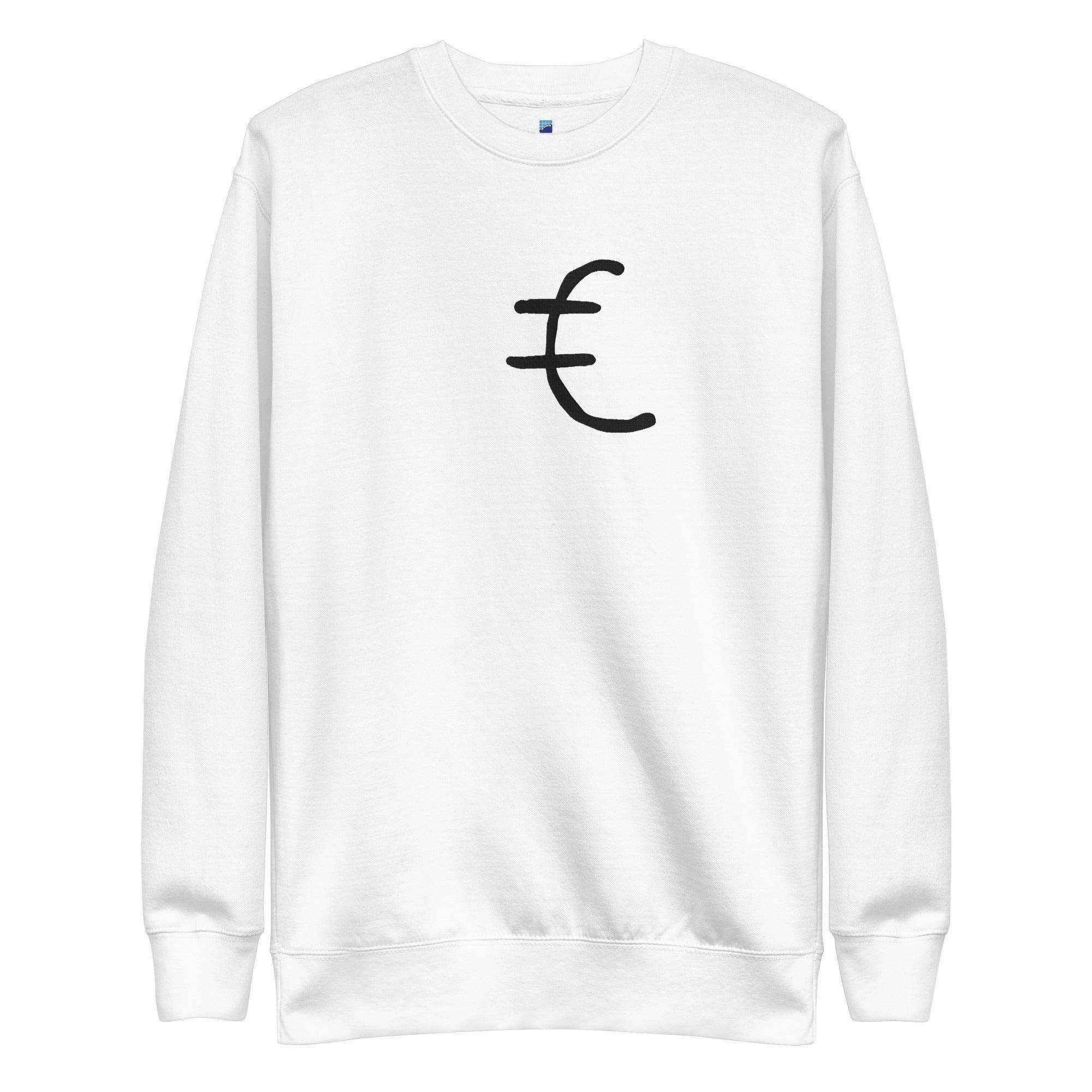 Euro Currency Symbol Sweatshirt - InvestmenTees