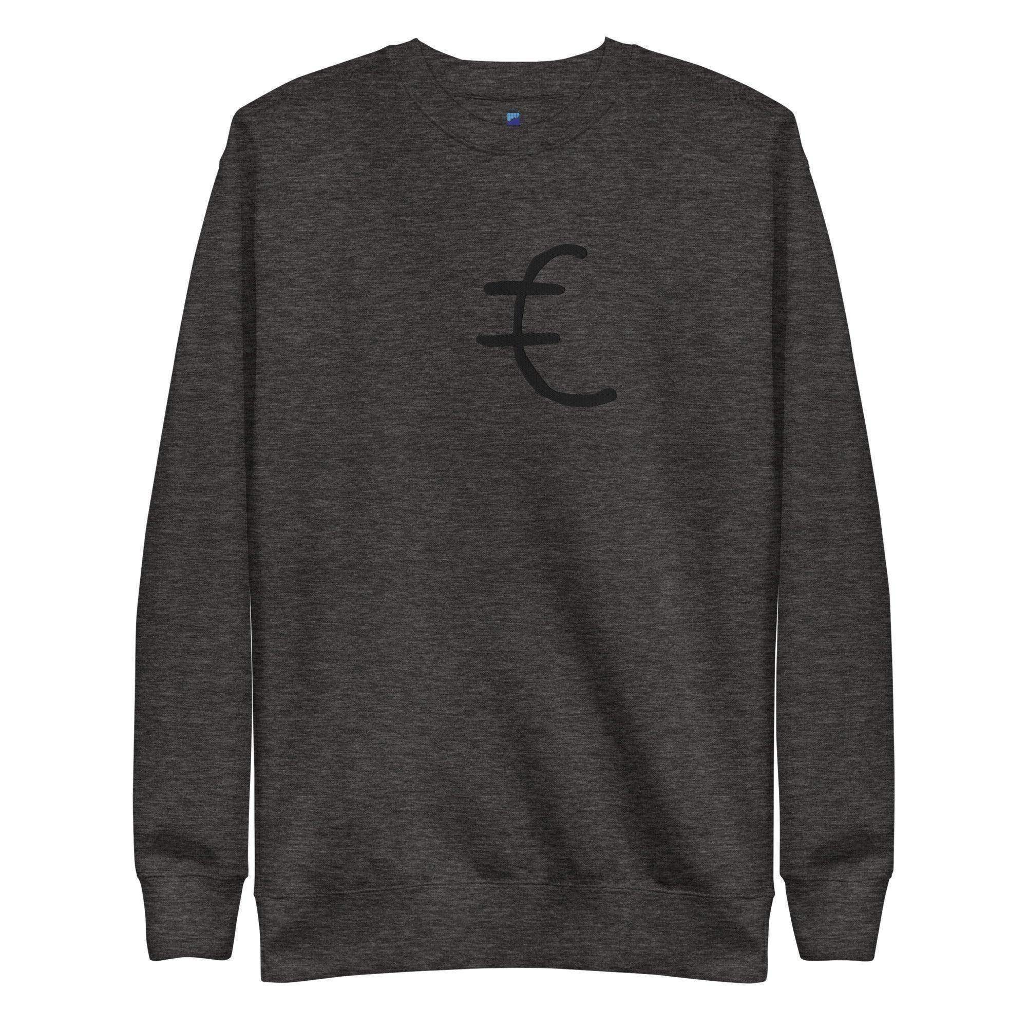 Euro Currency Symbol Sweatshirt - InvestmenTees