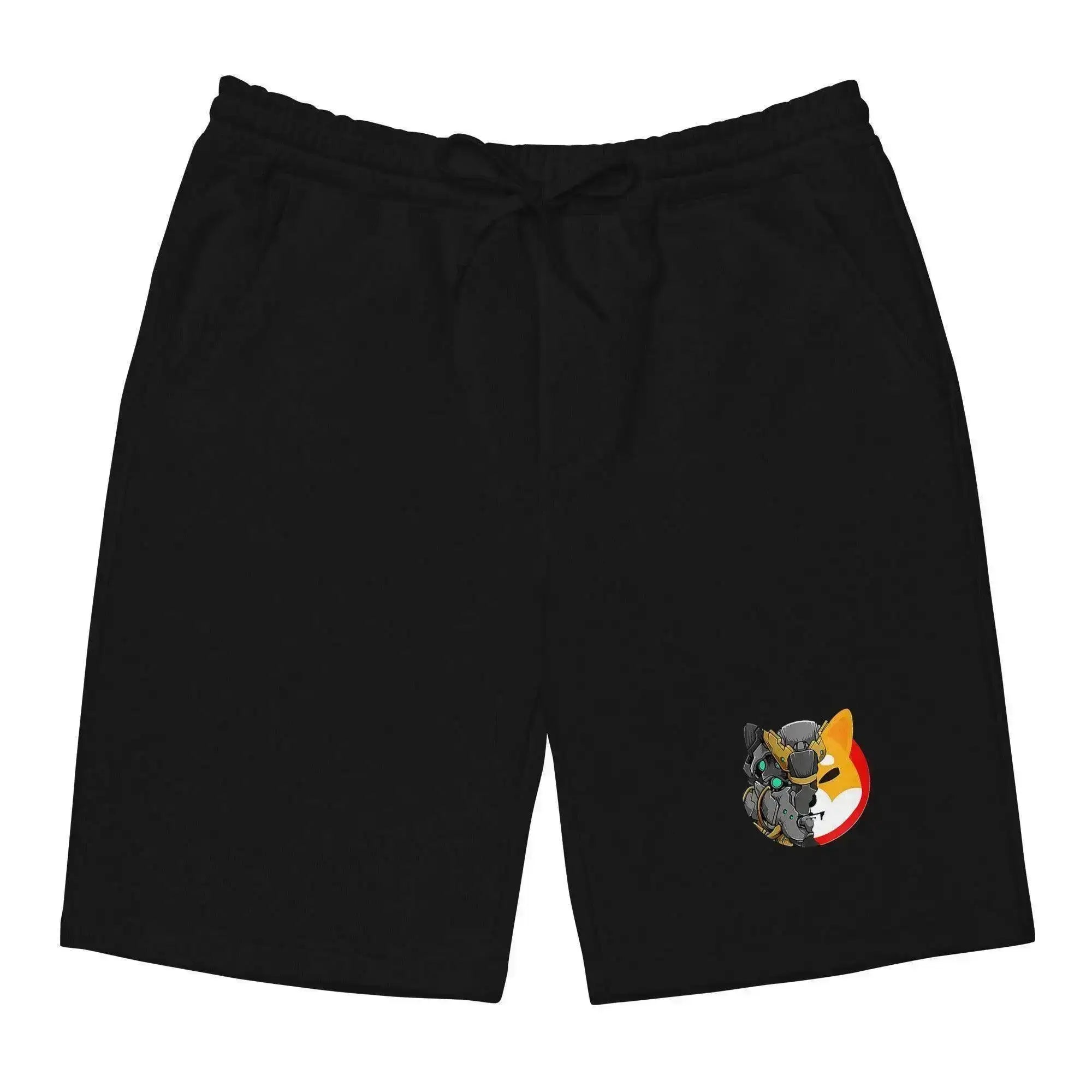 Evil vs Good | Shiba Inu Fleece Shorts - InvestmenTees