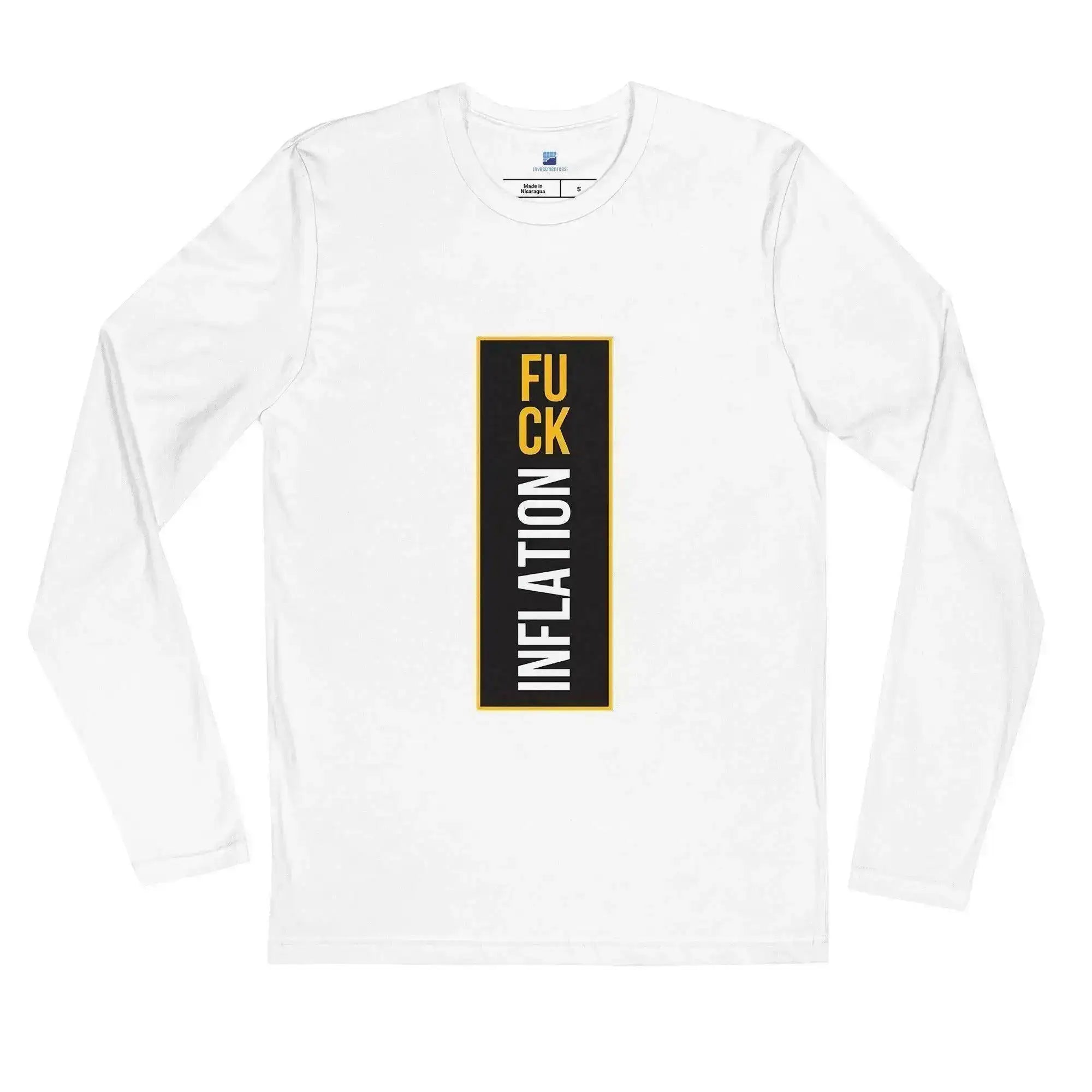 F**k Inflation Long Sleeve T-Shirt - InvestmenTees