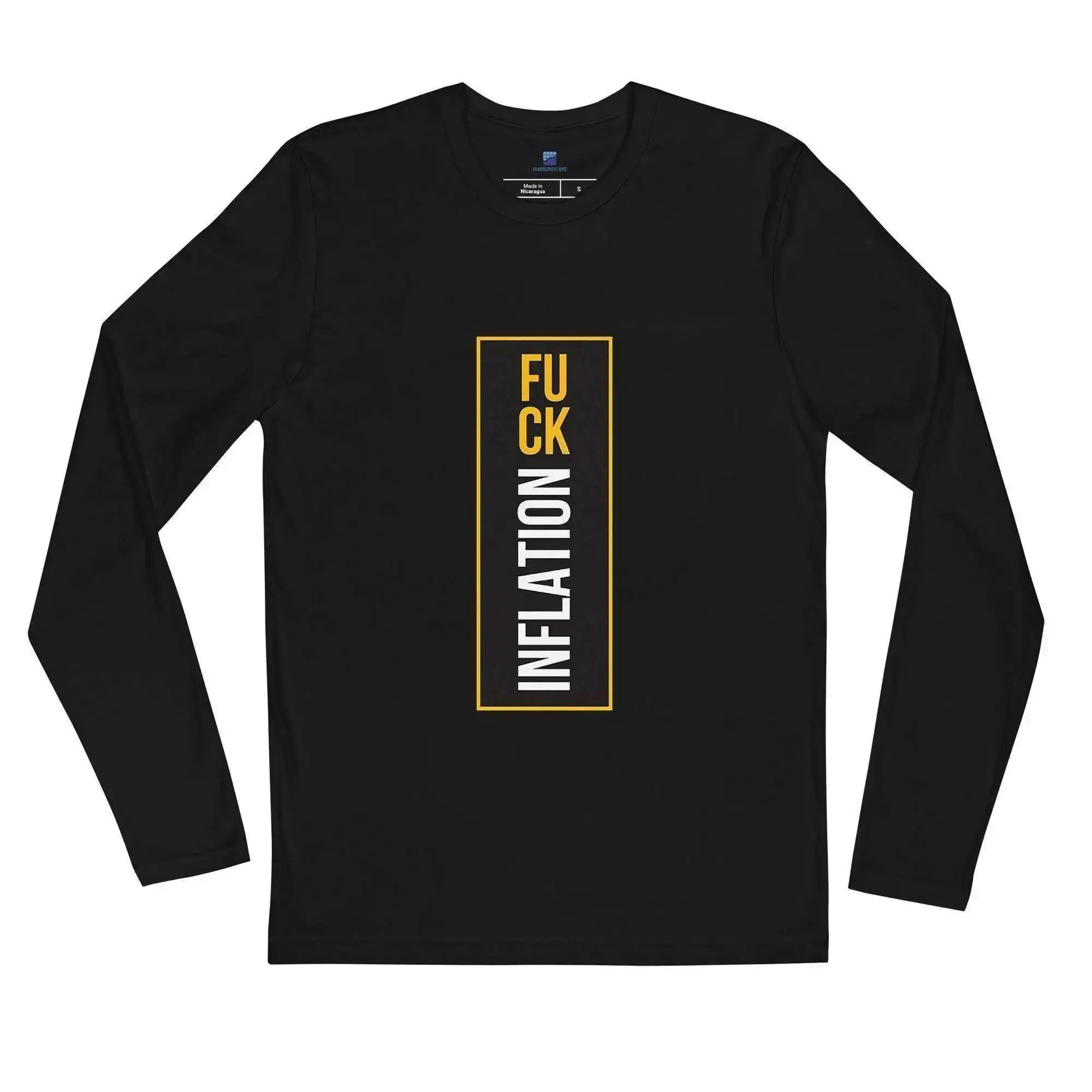 F**k Inflation Long Sleeve T-Shirt - InvestmenTees