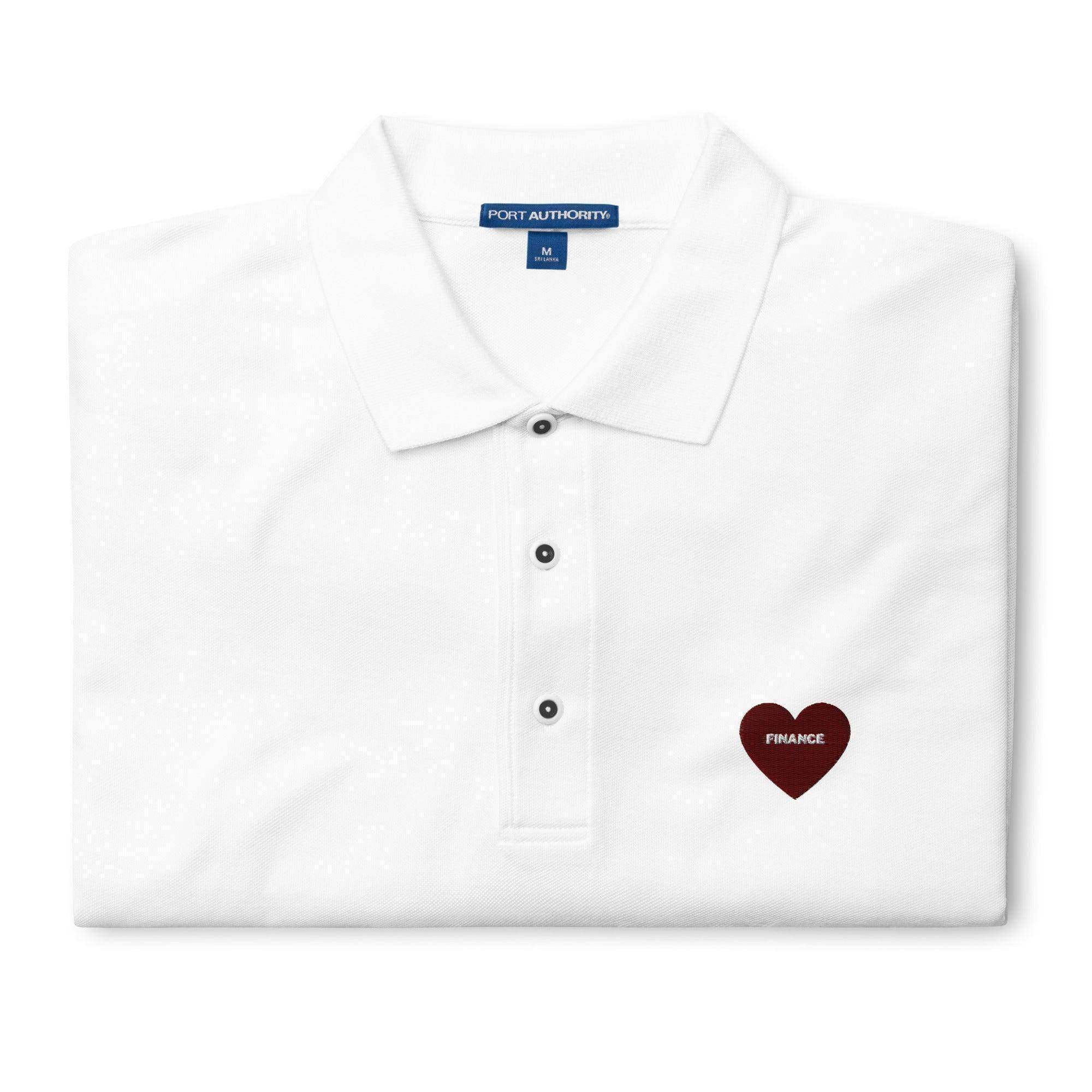 Finance Heart Polo Shirt - InvestmenTees