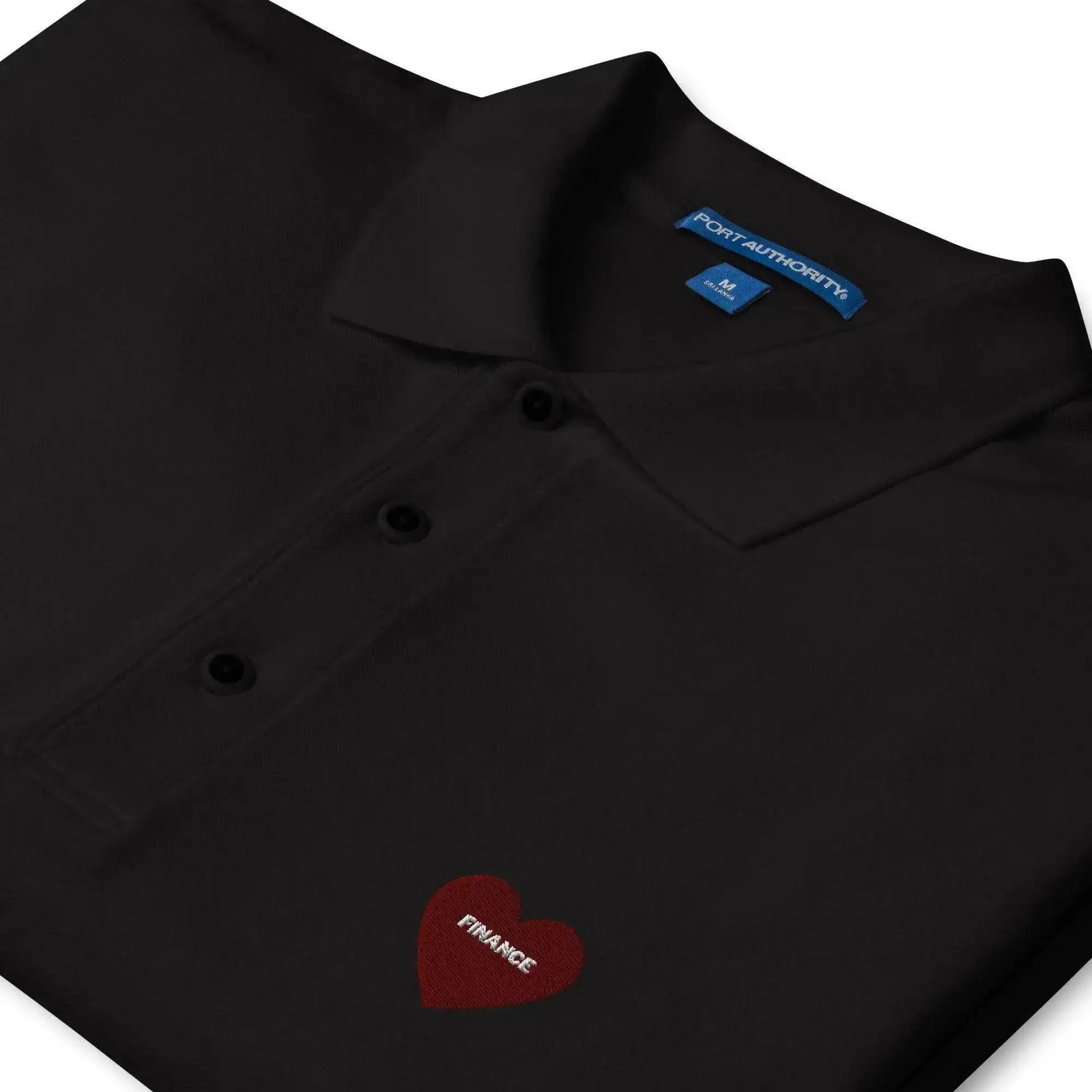 Finance Heart Polo Shirt - InvestmenTees