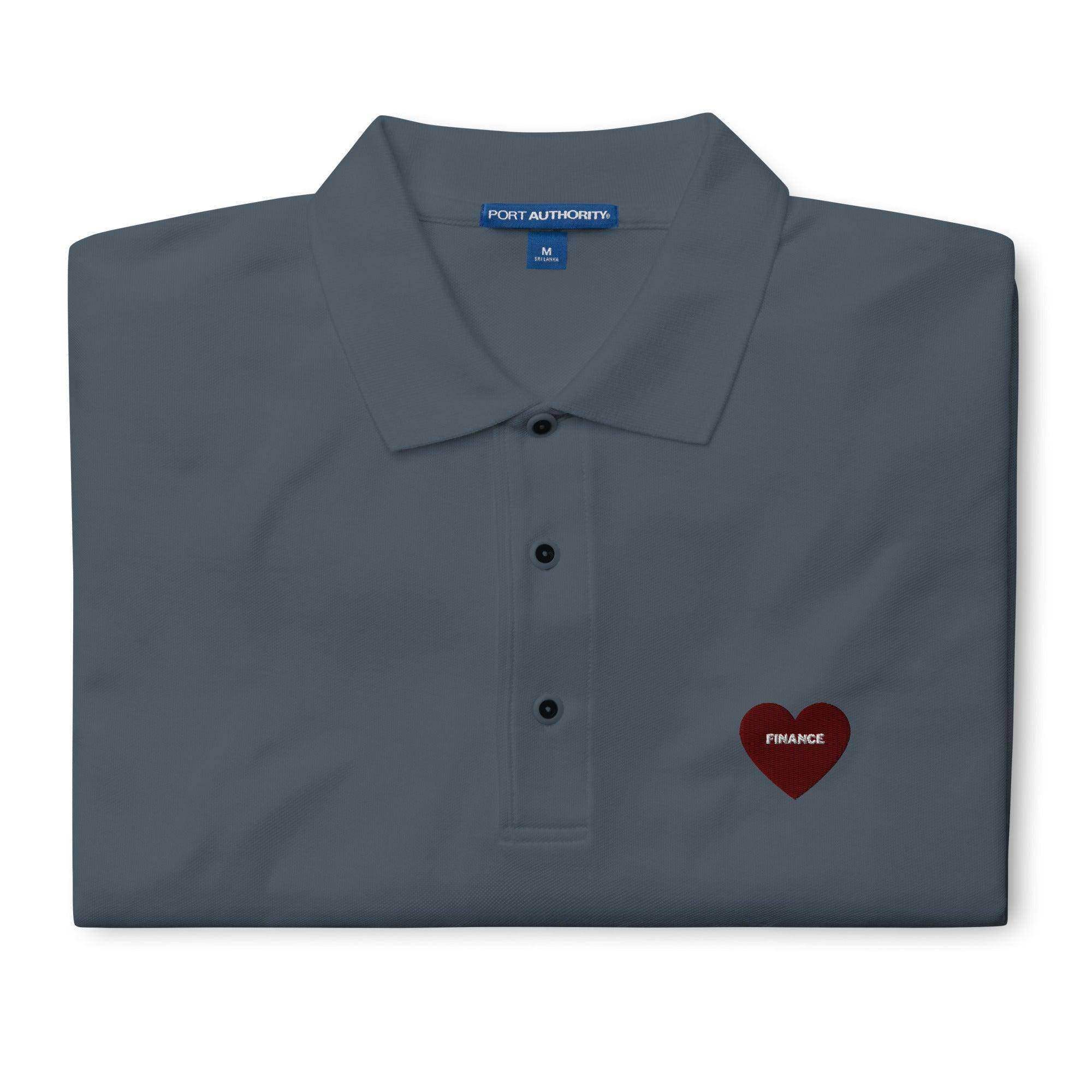 Finance Heart Polo Shirt - InvestmenTees