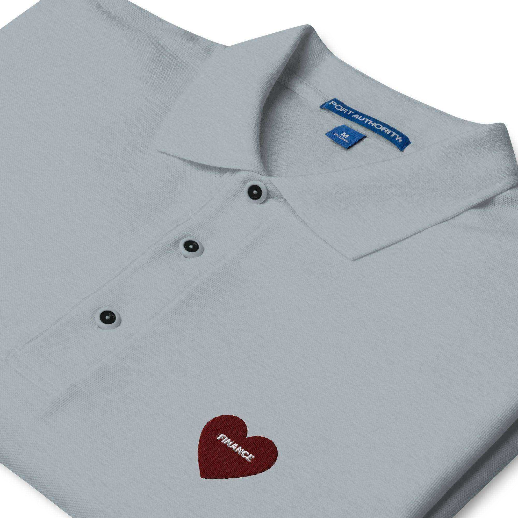 Finance Heart Polo Shirt - InvestmenTees