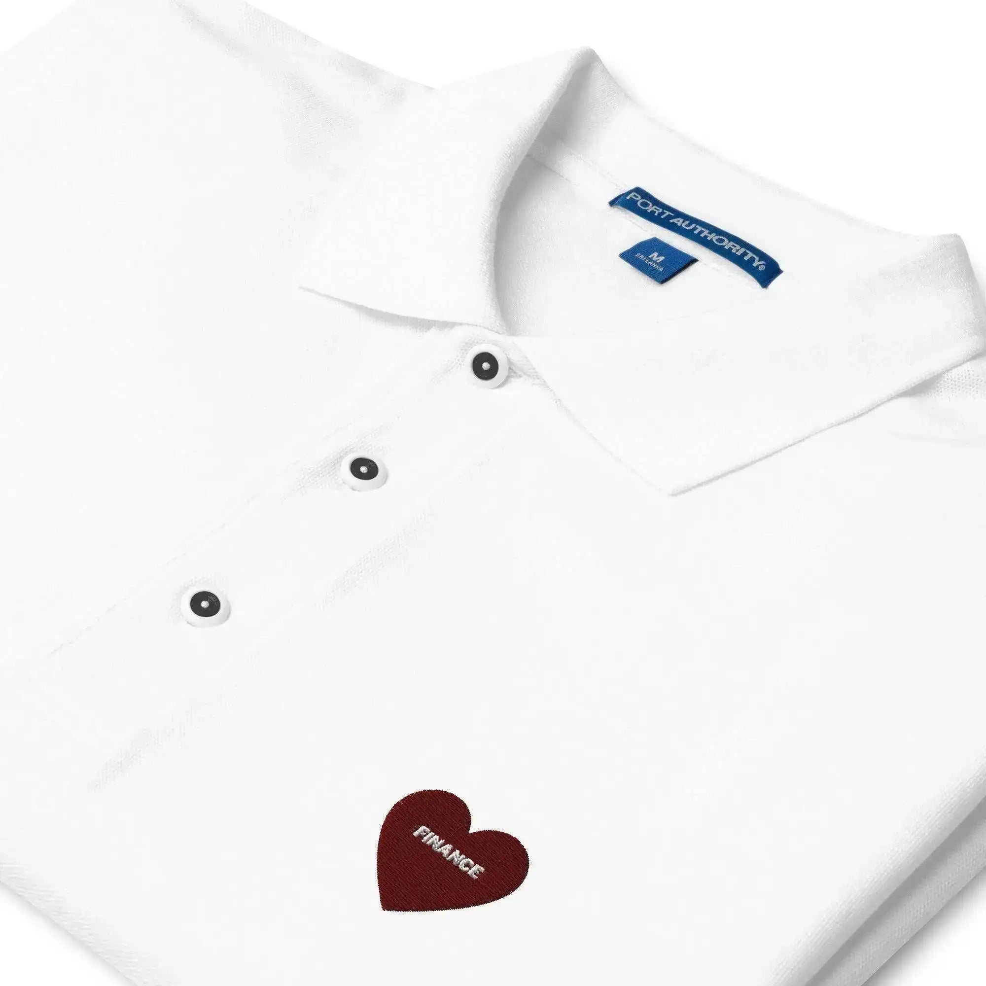 Finance Heart Polo Shirt - InvestmenTees