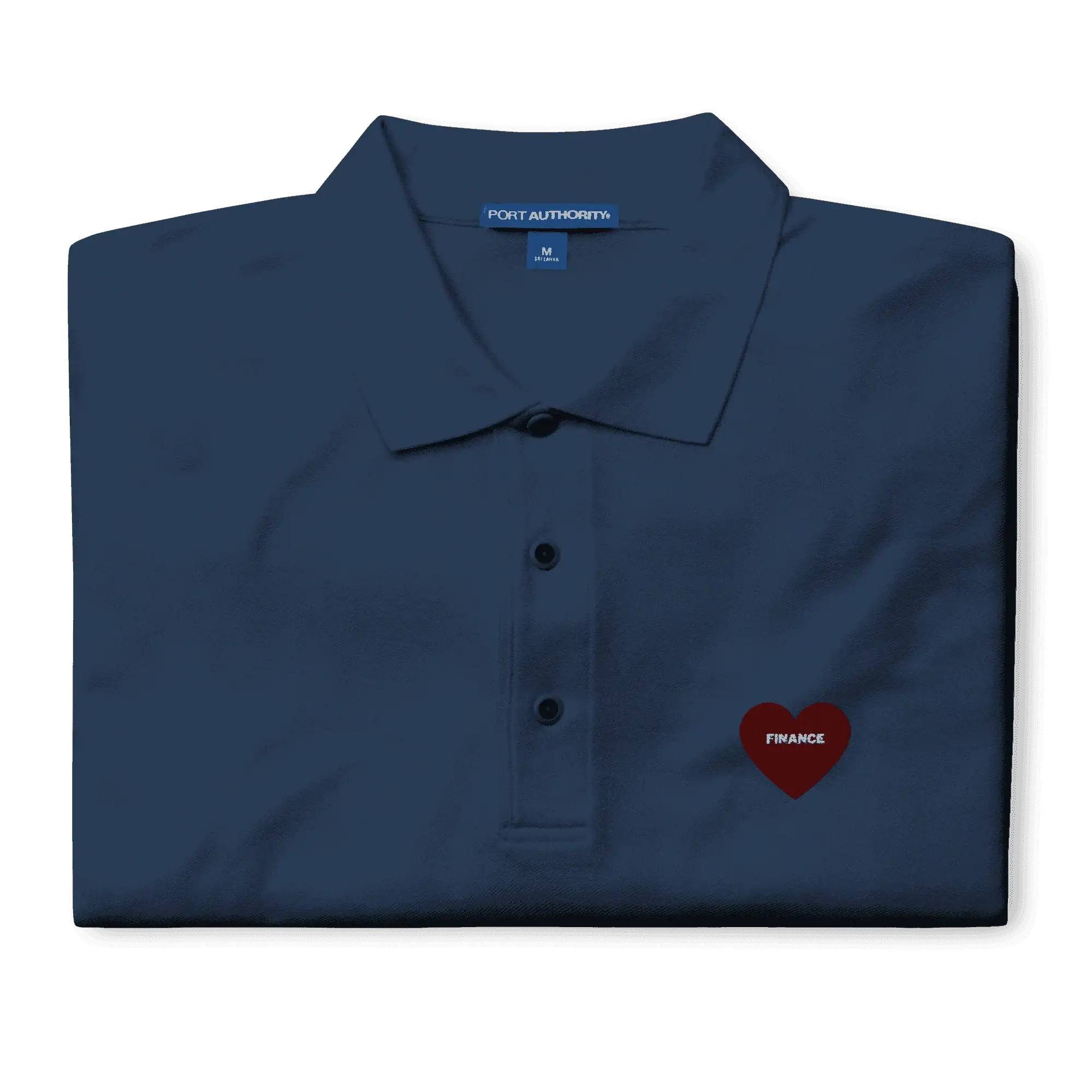 Finance Heart Polo Shirt - InvestmenTees