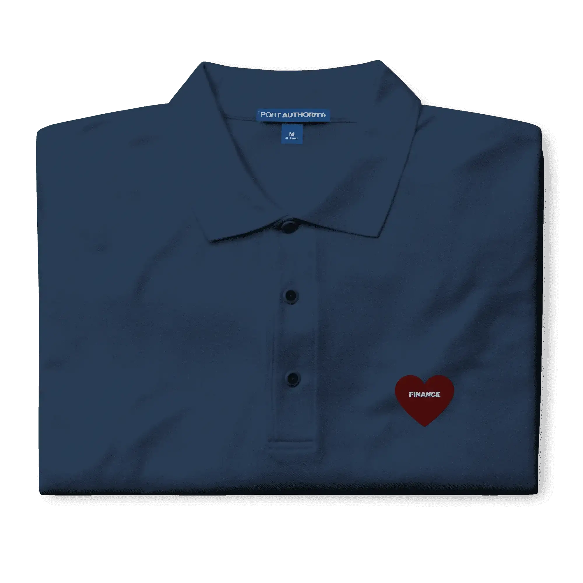 Finance Heart Polo Shirt - InvestmenTees