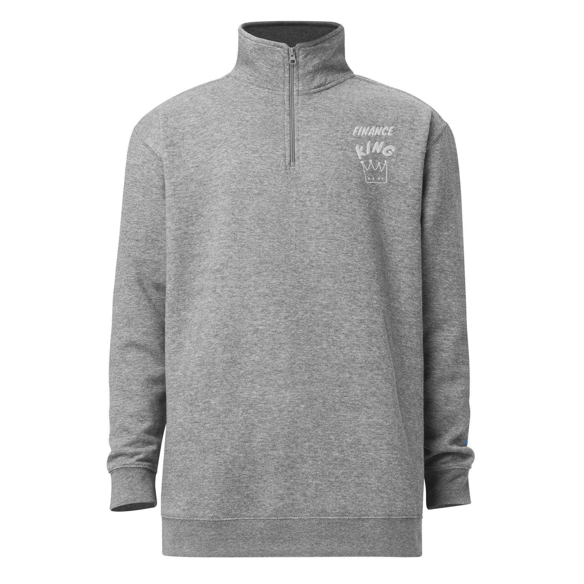 Finance King Fleece Pullover - InvestmenTees