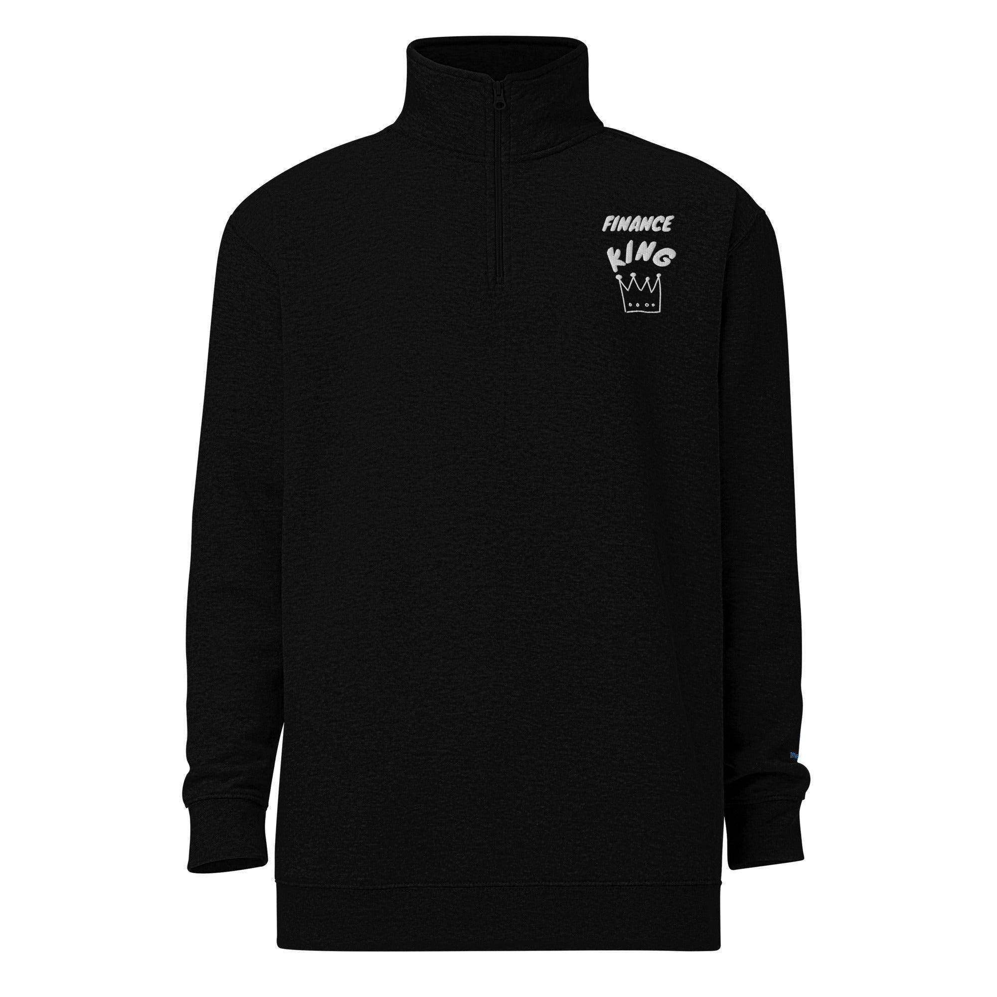 Finance King Fleece Pullover - InvestmenTees