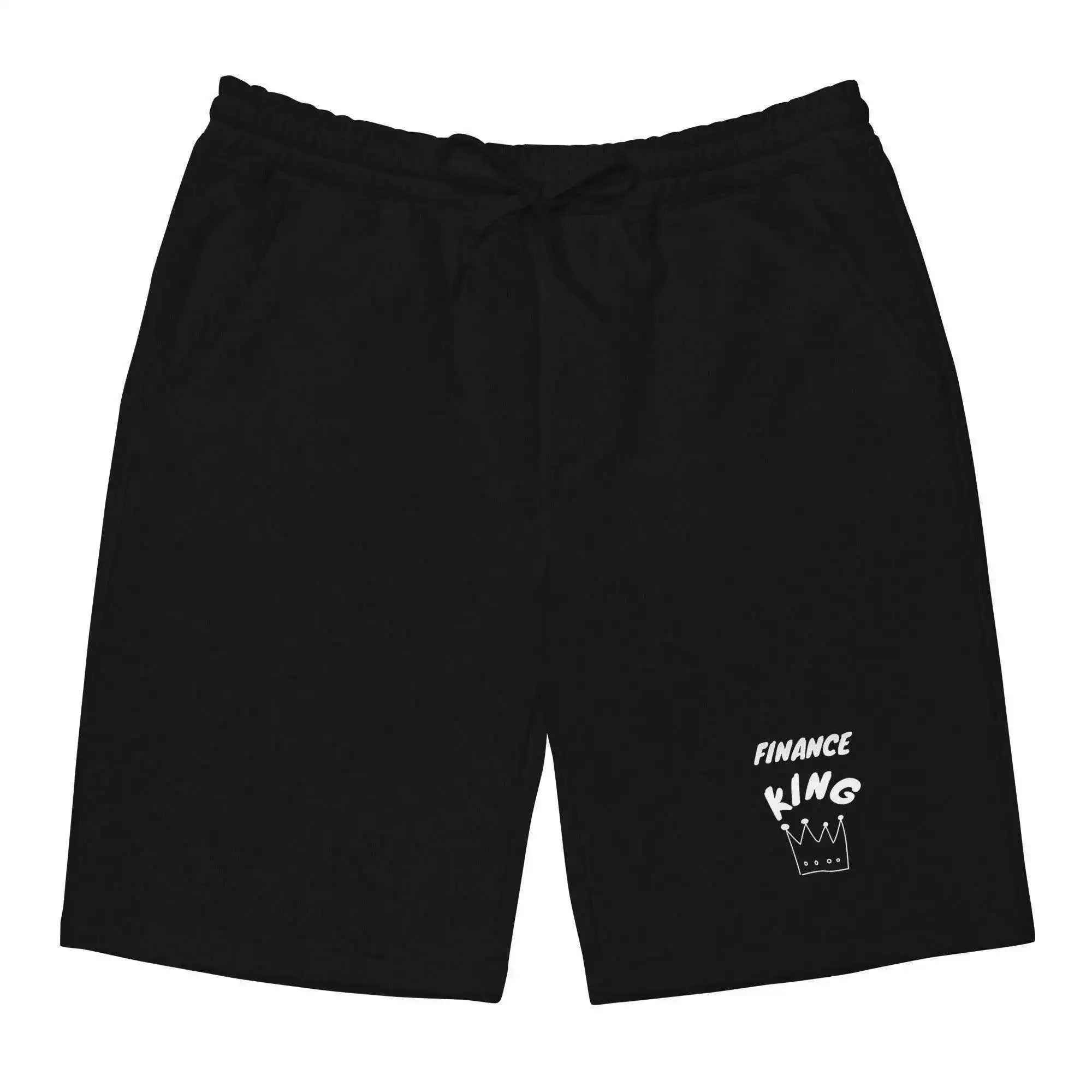 Finance King Fleece Shorts - InvestmenTees