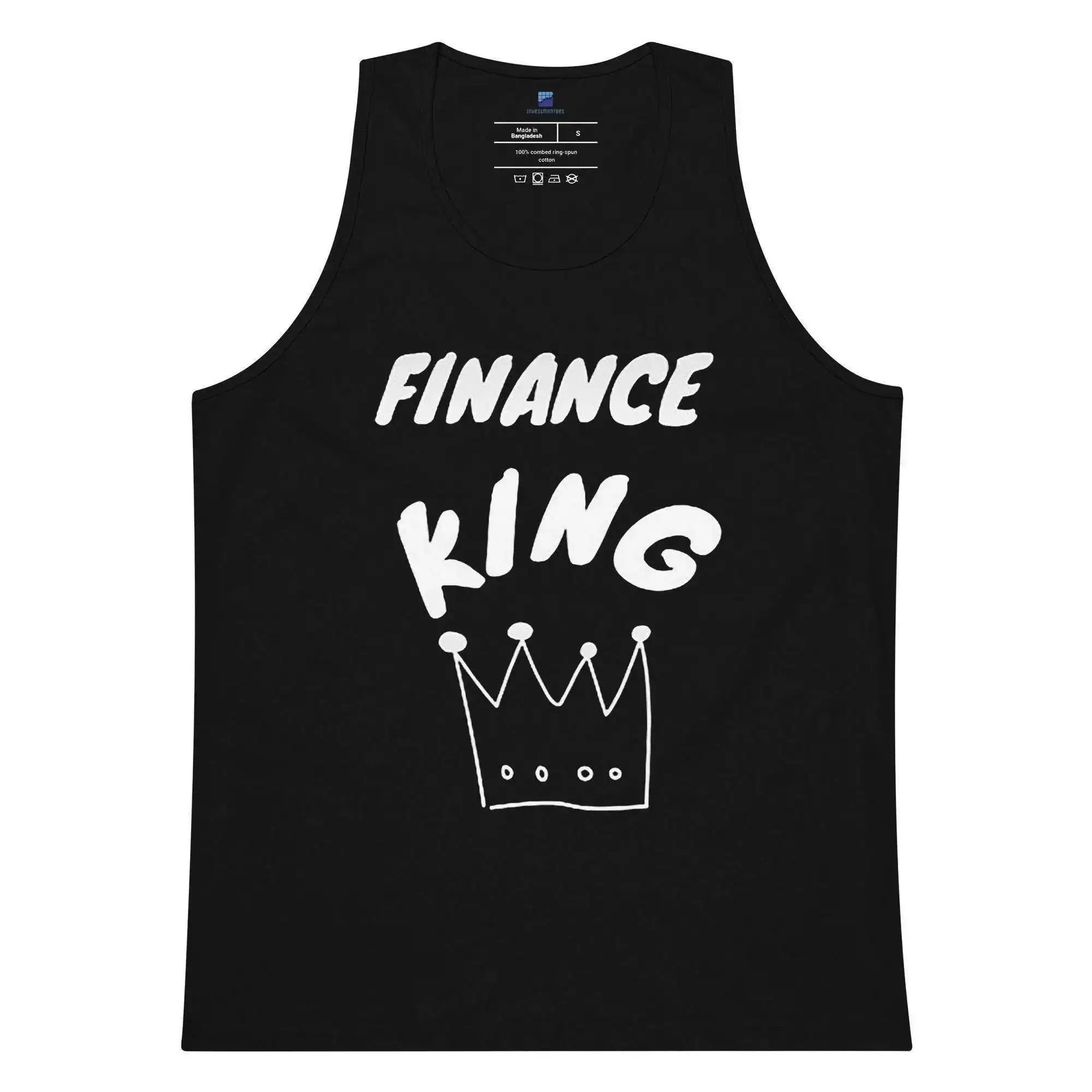 Finance King Tank Top - InvestmenTees