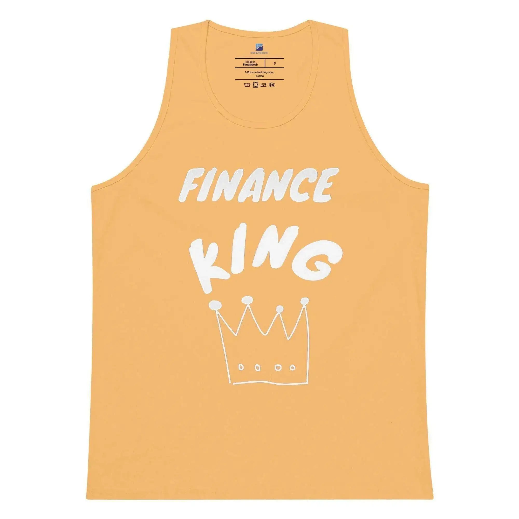 Finance King Tank Top - InvestmenTees