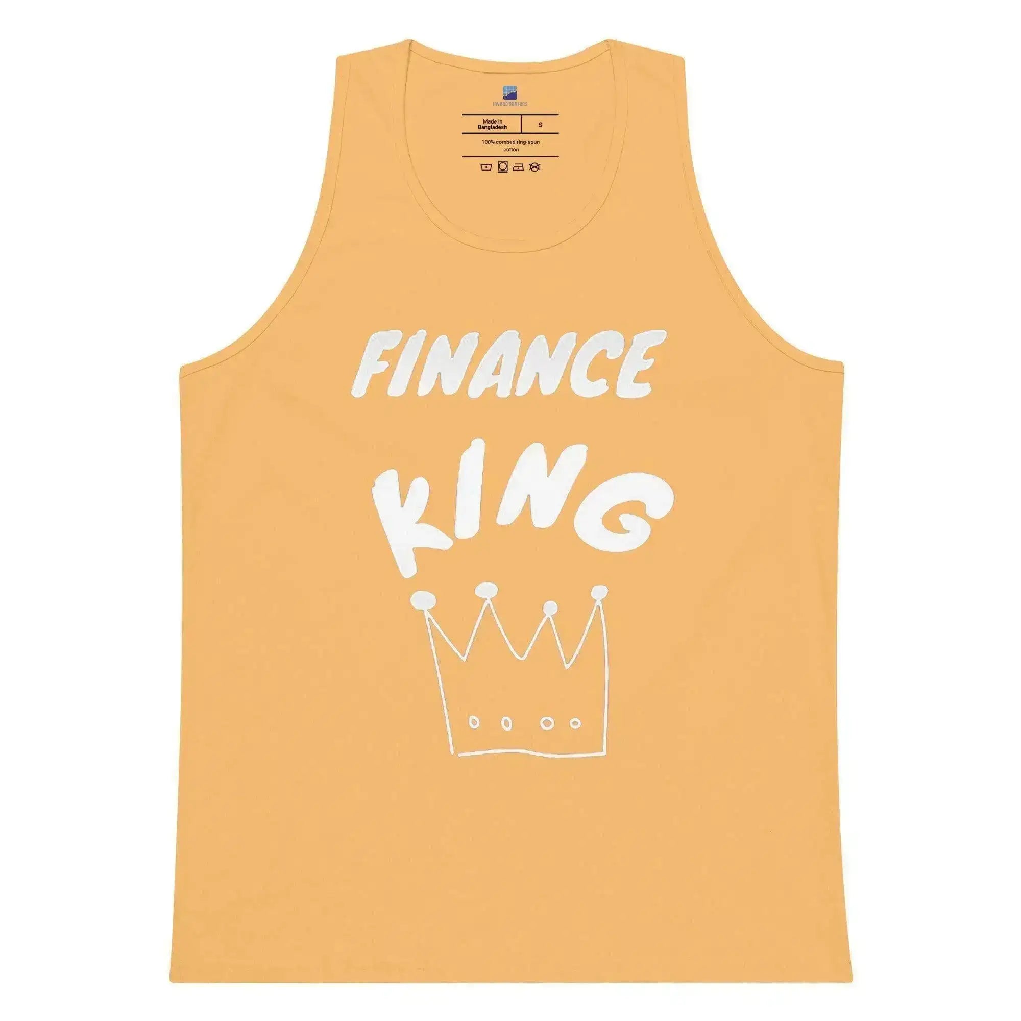 Finance King Tank Top - InvestmenTees