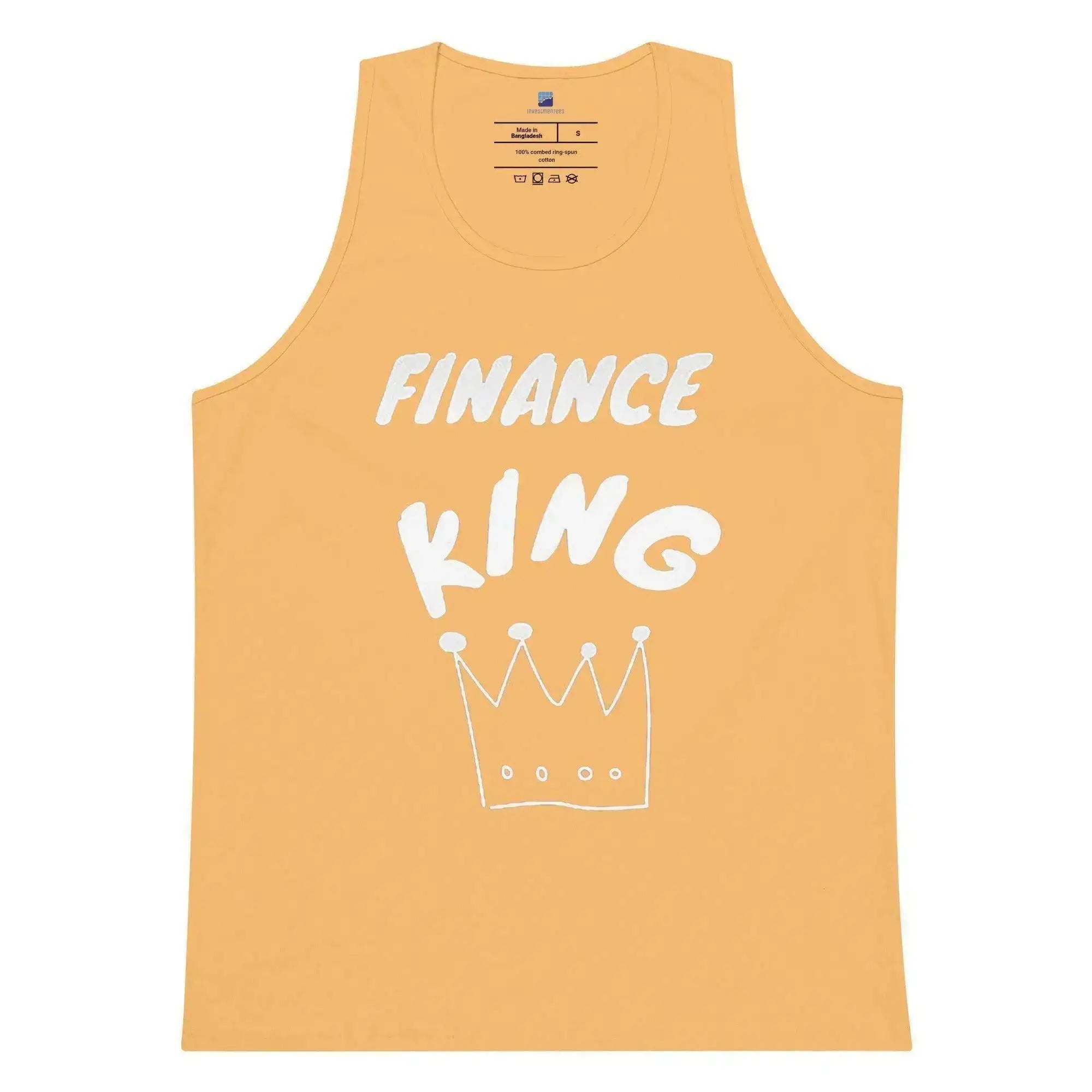 Finance King Tank Top - InvestmenTees
