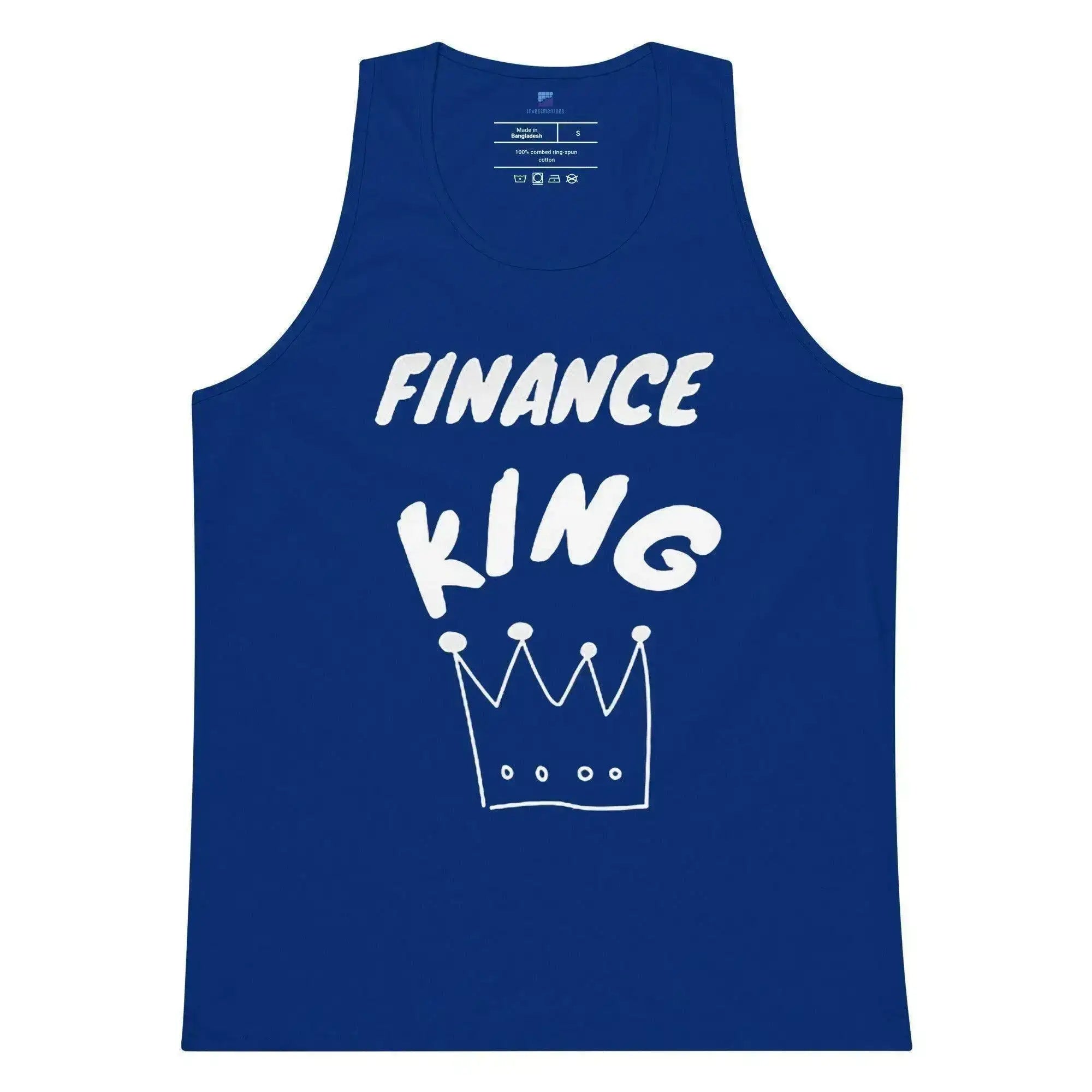 Finance King Tank Top - InvestmenTees
