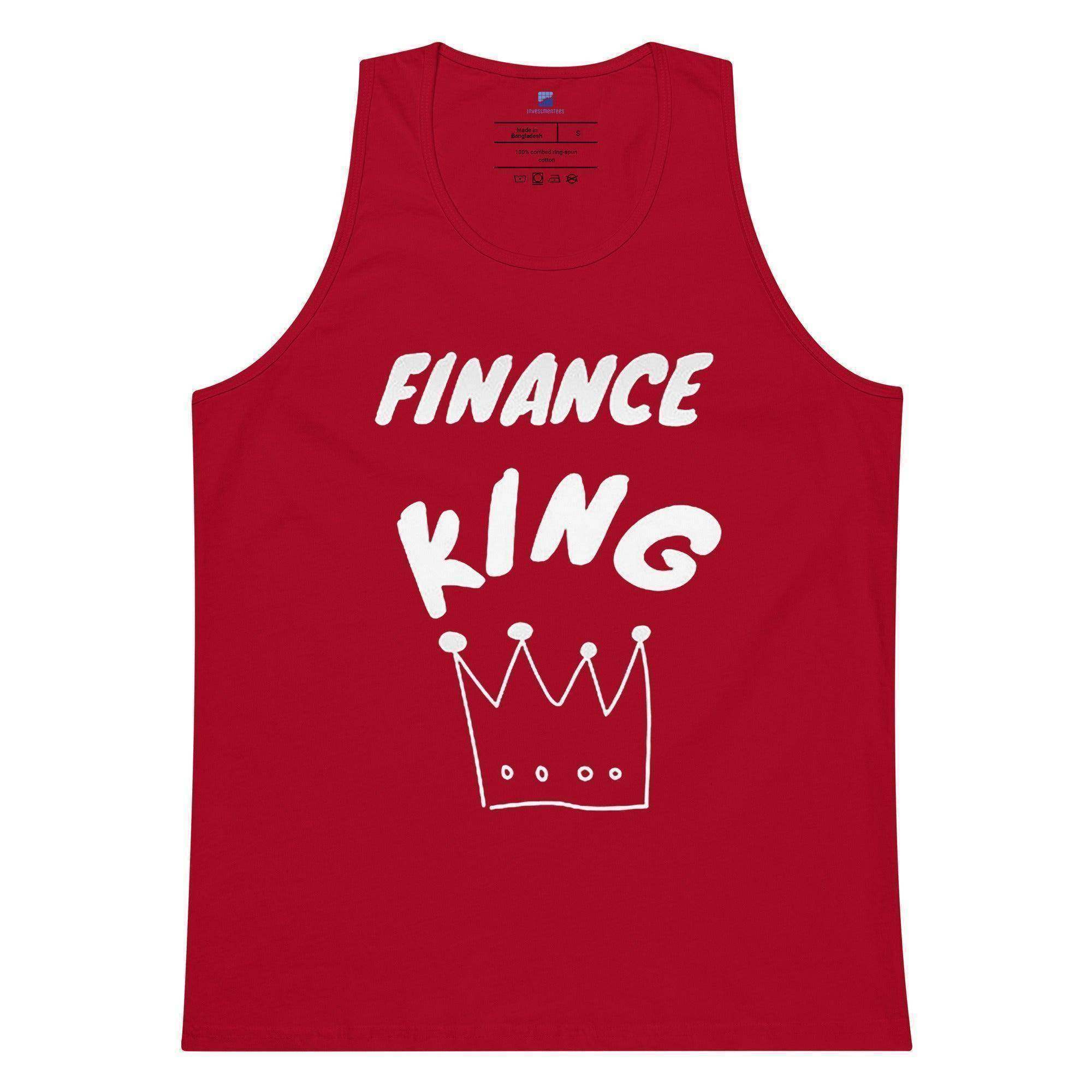 Finance King Tank Top - InvestmenTees