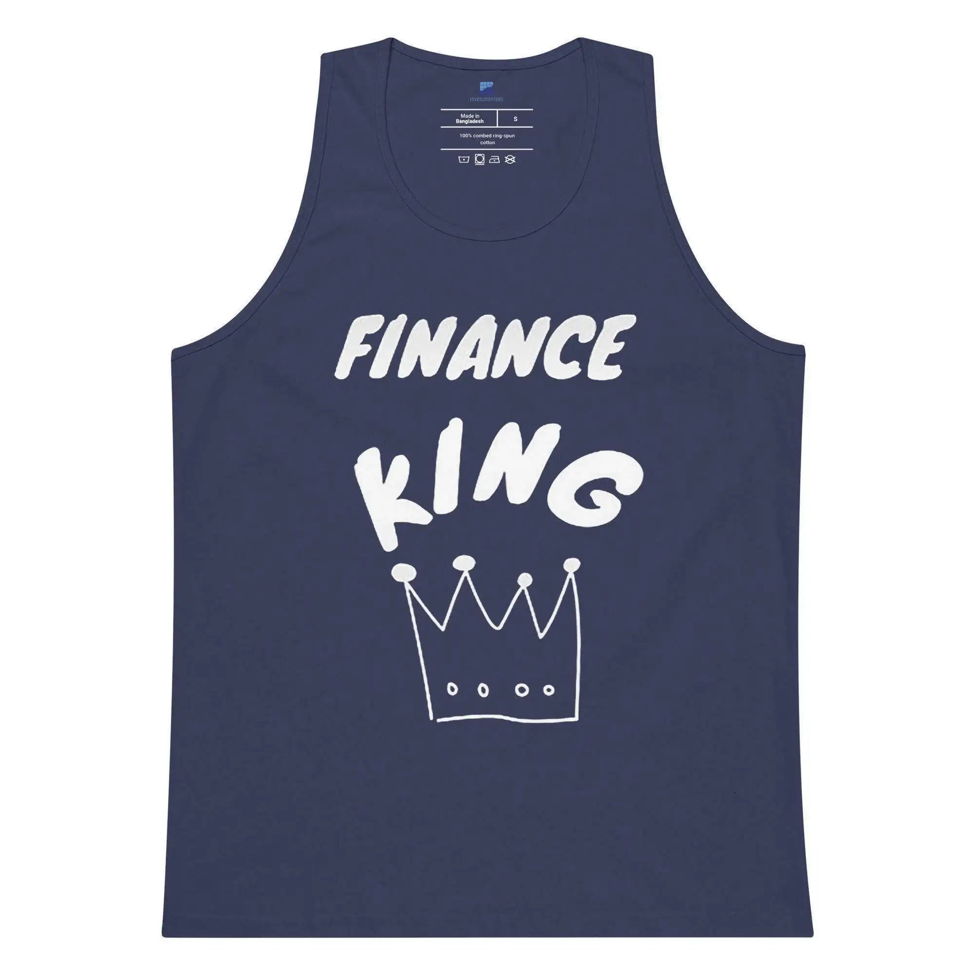 Finance King Tank Top - InvestmenTees