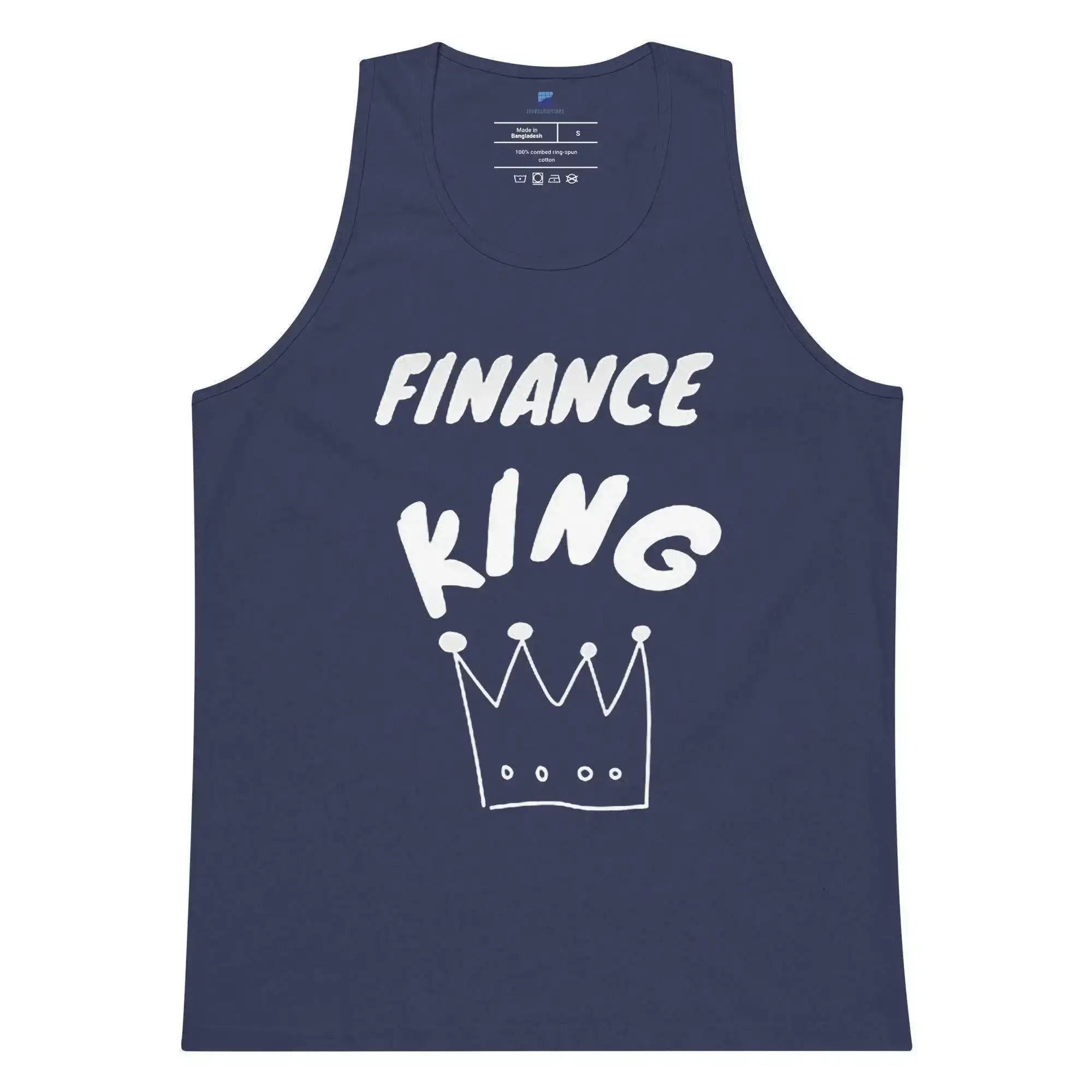 Finance King Tank Top - InvestmenTees