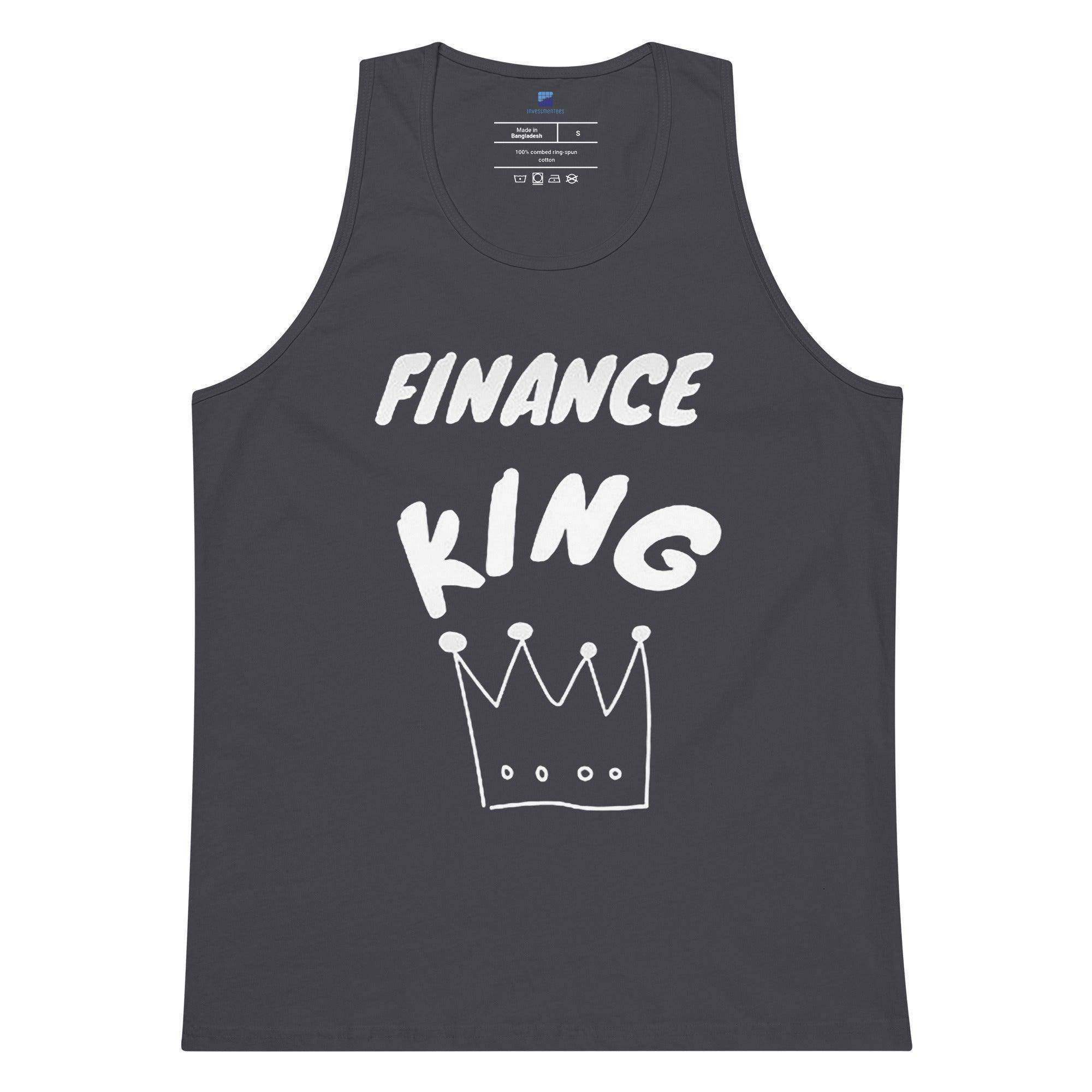 Finance King Tank Top - InvestmenTees