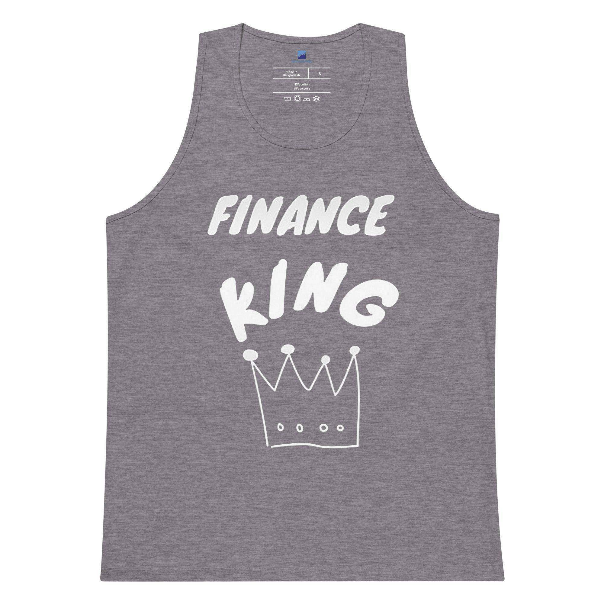 Finance King Tank Top - InvestmenTees