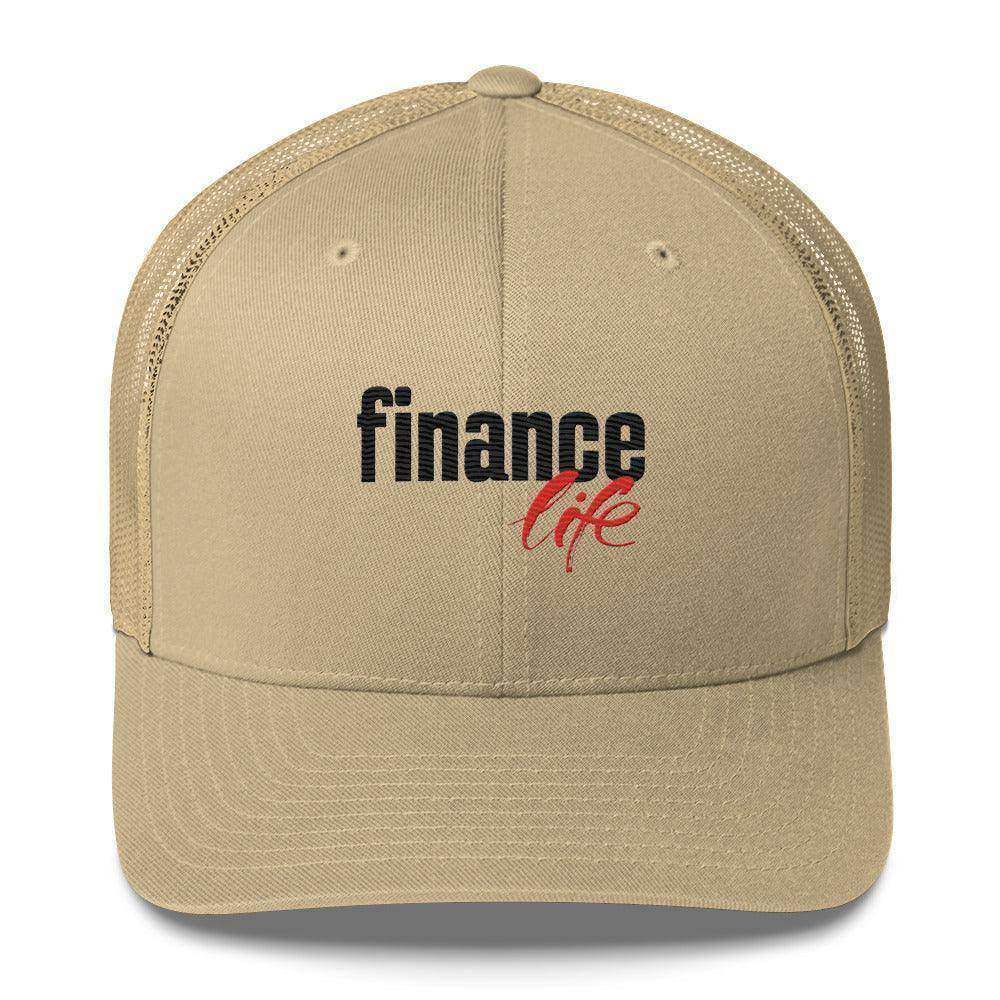 Finance Life Trucker Cap - InvestmenTees