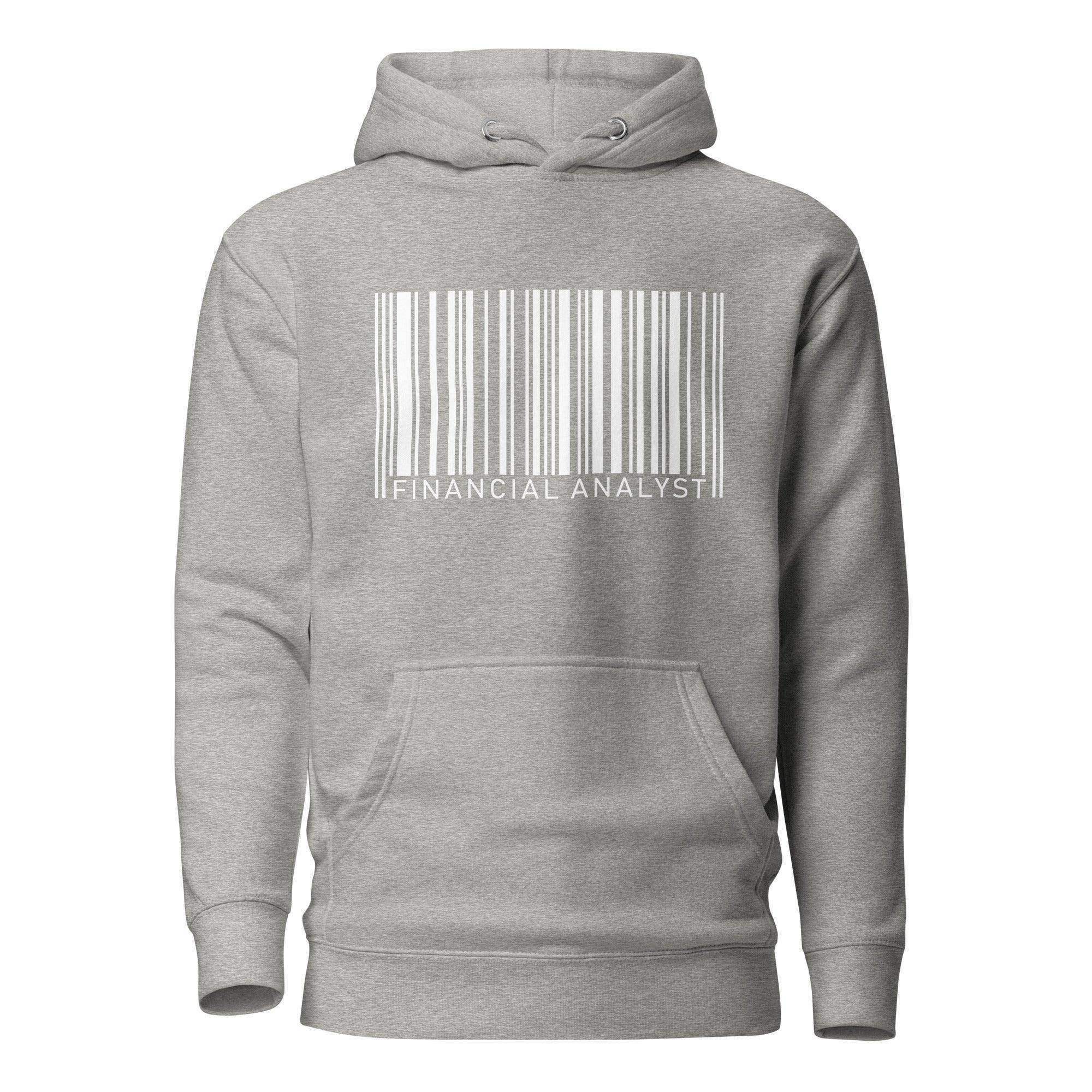 Financial Analyst Barcode Pullover Hoodie - InvestmenTees