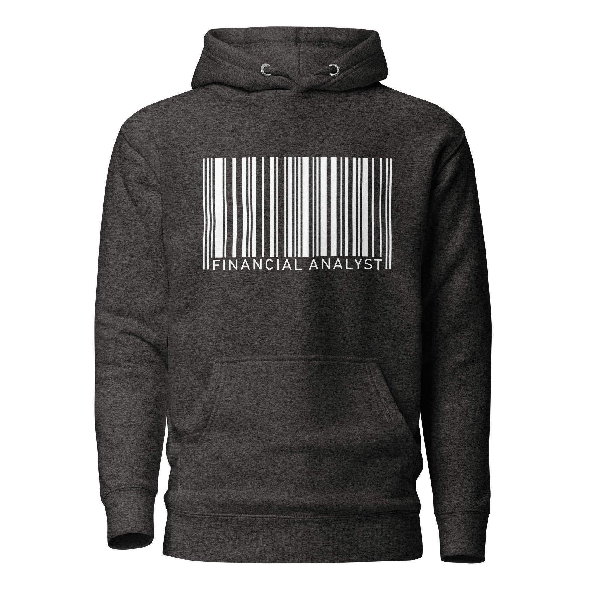 Financial Analyst Barcode Pullover Hoodie - InvestmenTees