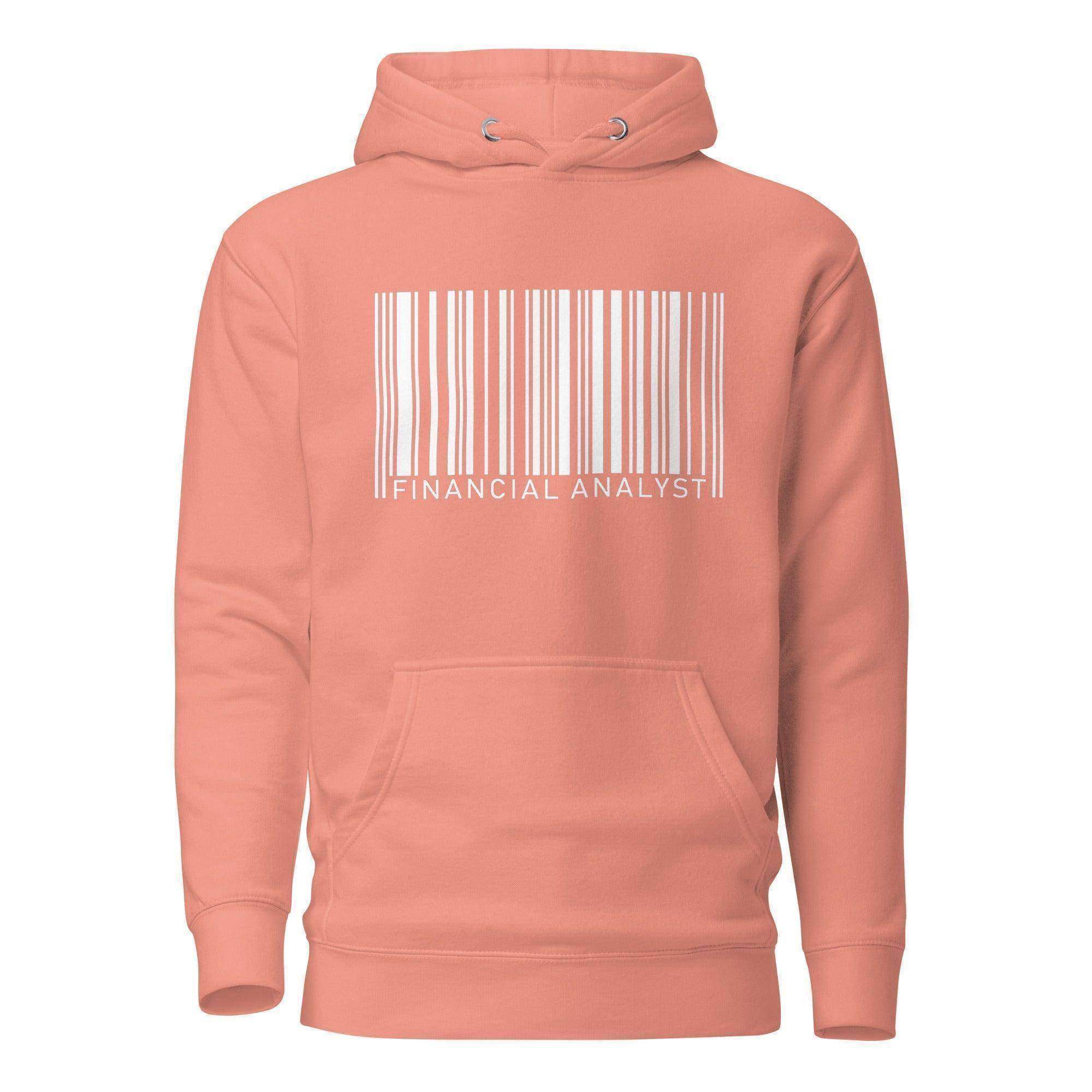 Financial Analyst Barcode Pullover Hoodie - InvestmenTees