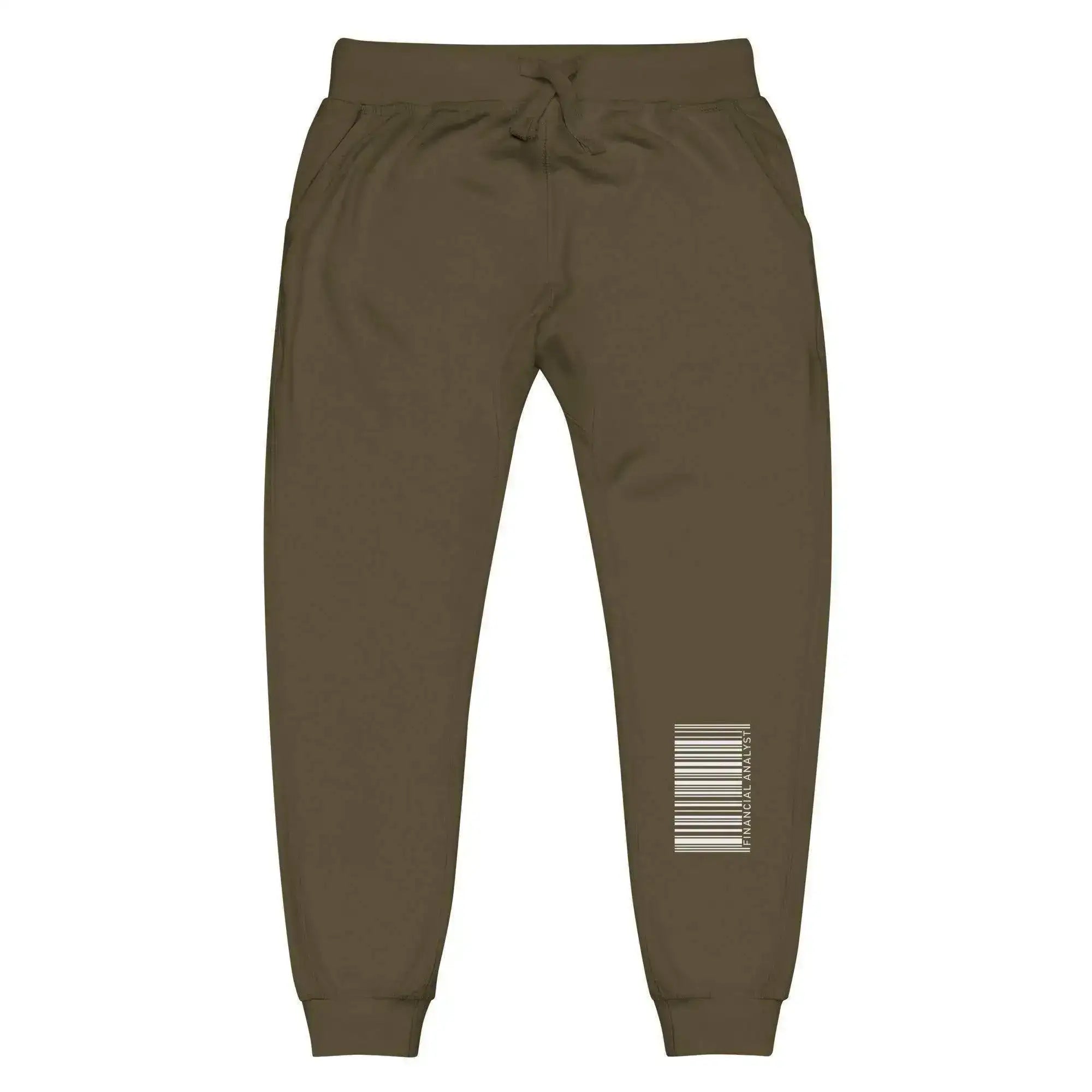 Financial Analyst Barcode Sweatpants - InvestmenTees